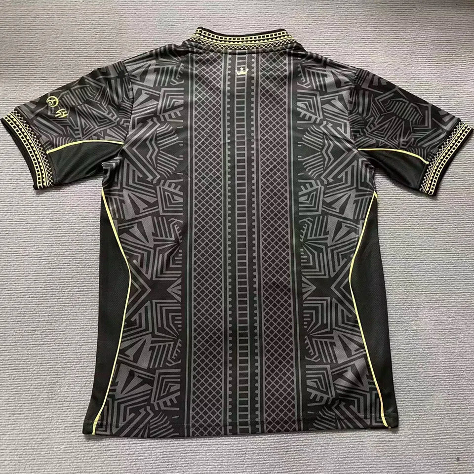 2026 Brazil Special Edition Black Fans Soccer Jersey Detail 2