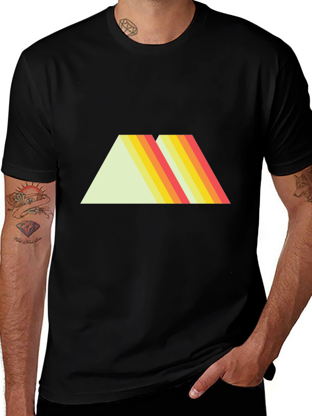 Retro Mountain Graphic Tee