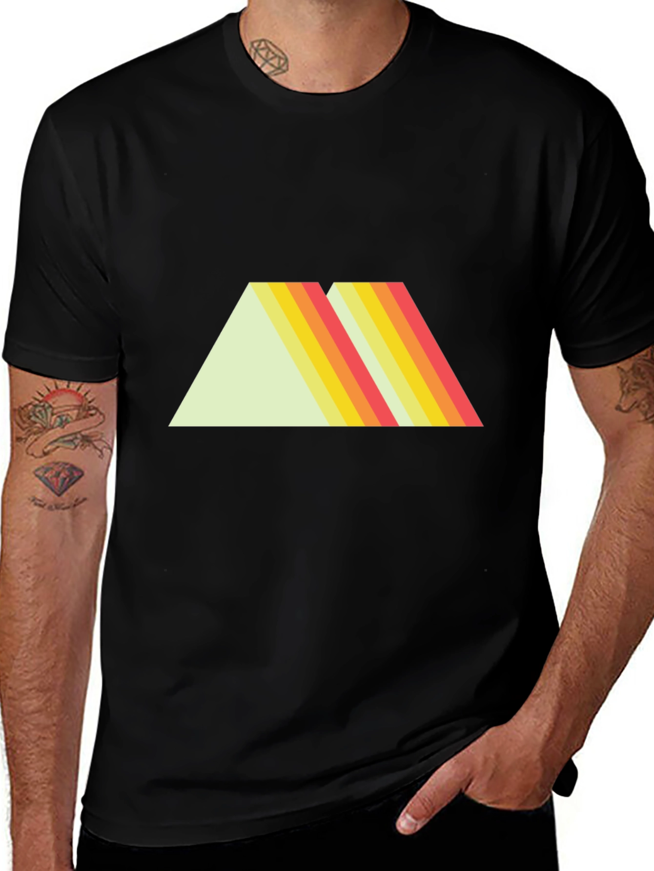 Retro Mountain Graphic Tee