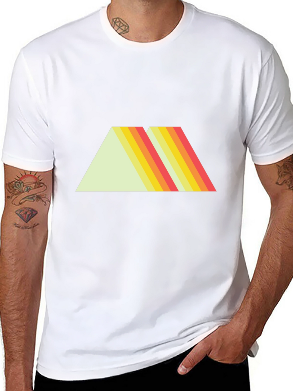 Retro Mountain Graphic Tee