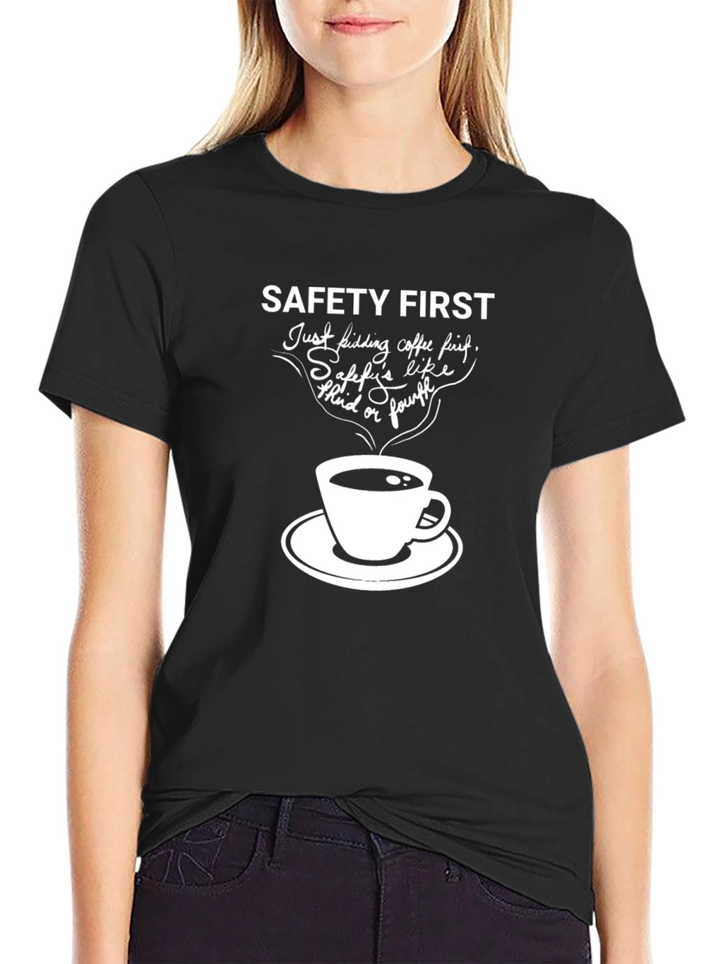 Safety First Coffee T-Shirt