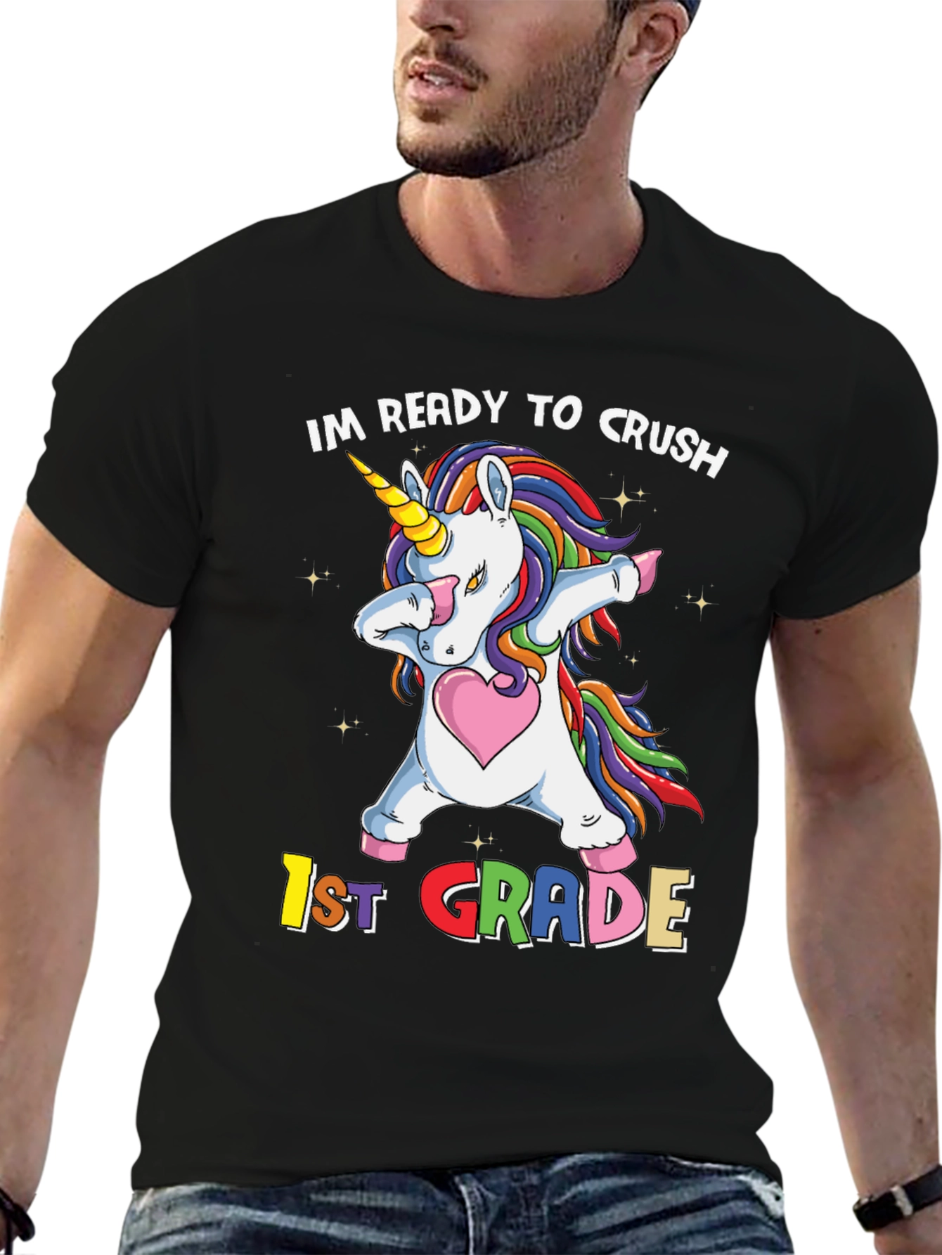 Ready to Crush 1st Grade Unicorn T-Shirt