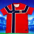 2026/27 Norway Home Red Fans Soccer Jersey Front