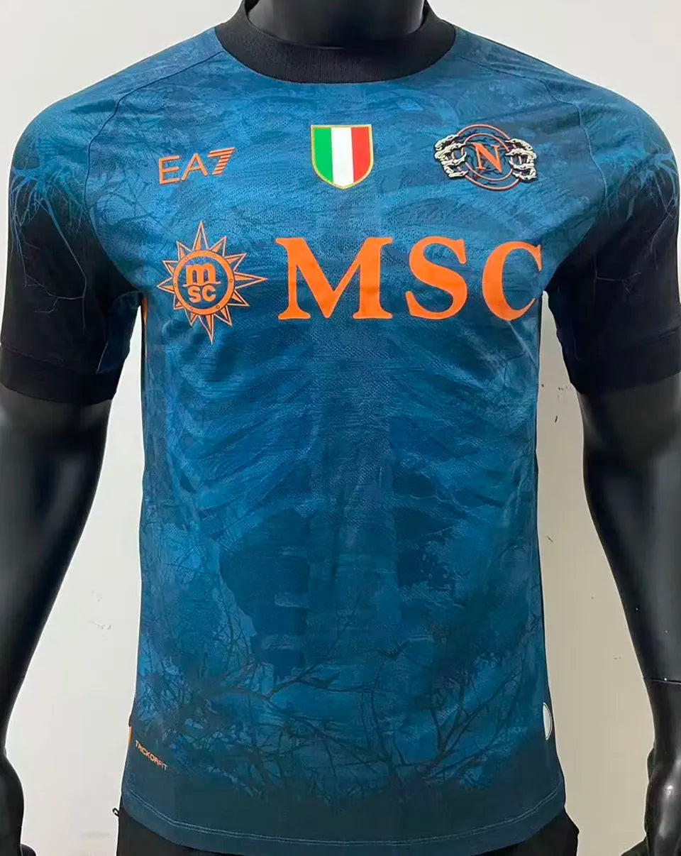 #10 Napoli Maradona Version Retro Soccer Jersey 背后10号 ★★ Detail 4