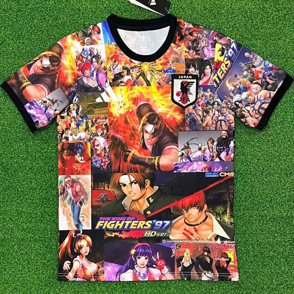 2024 Japan THE KING OF FIGHTERS 97 Fans Soccer Jersey 97拳皇 Front