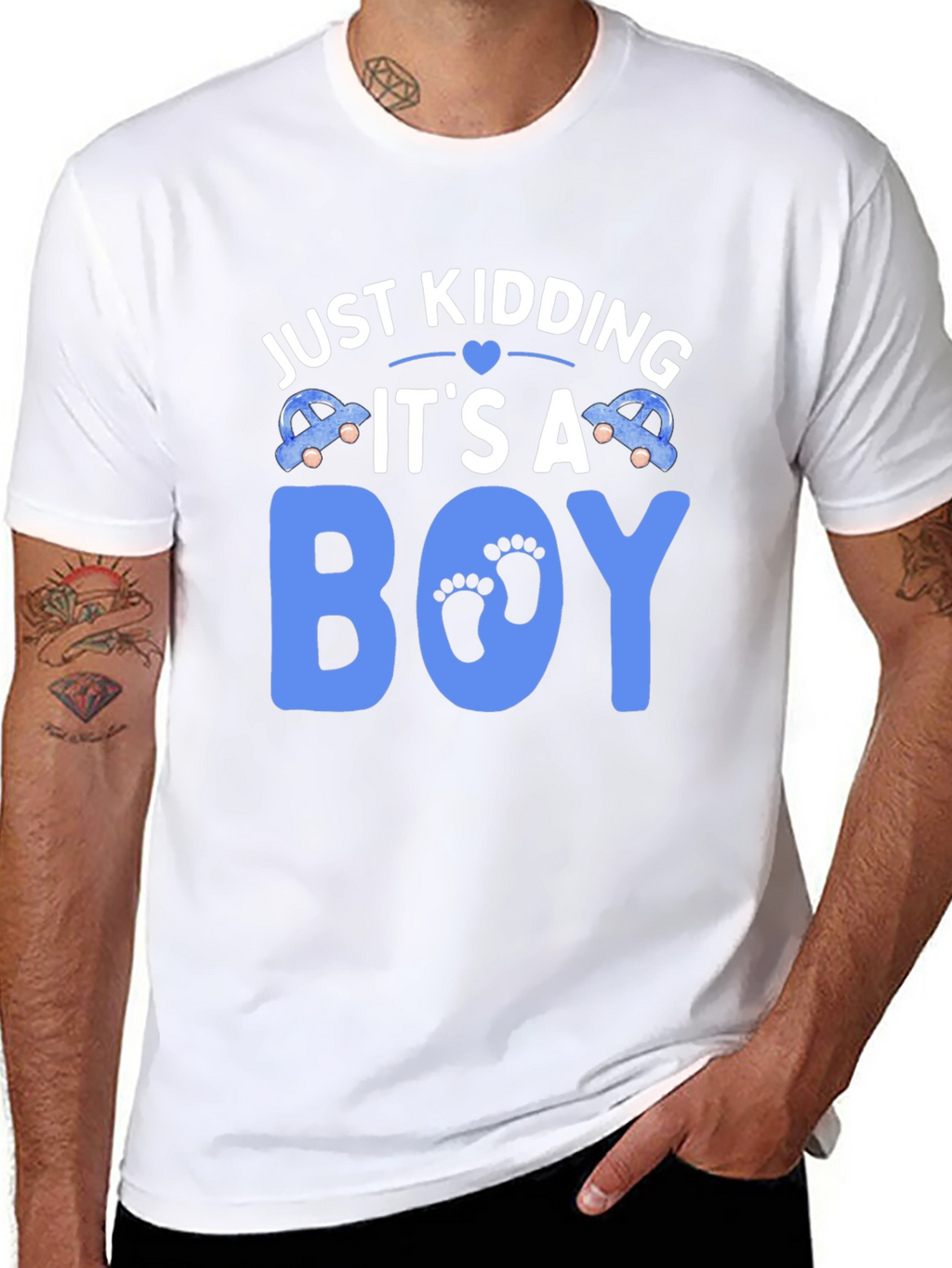 Just Kidding Its A Boy T-Shirt
