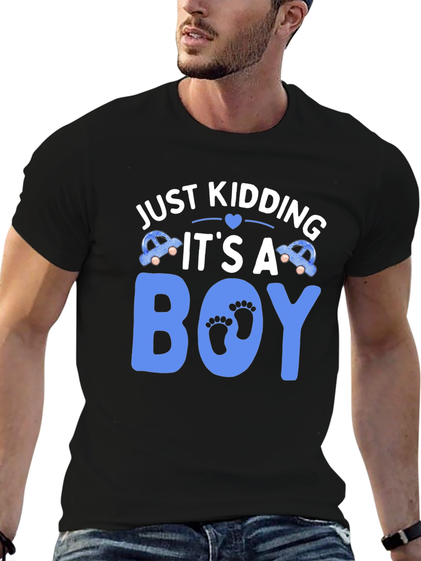 Just Kidding Its A Boy T-Shirt