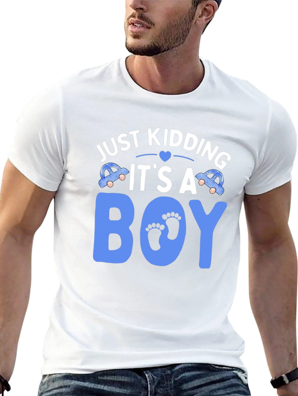 Just Kidding Its A Boy T-Shirt