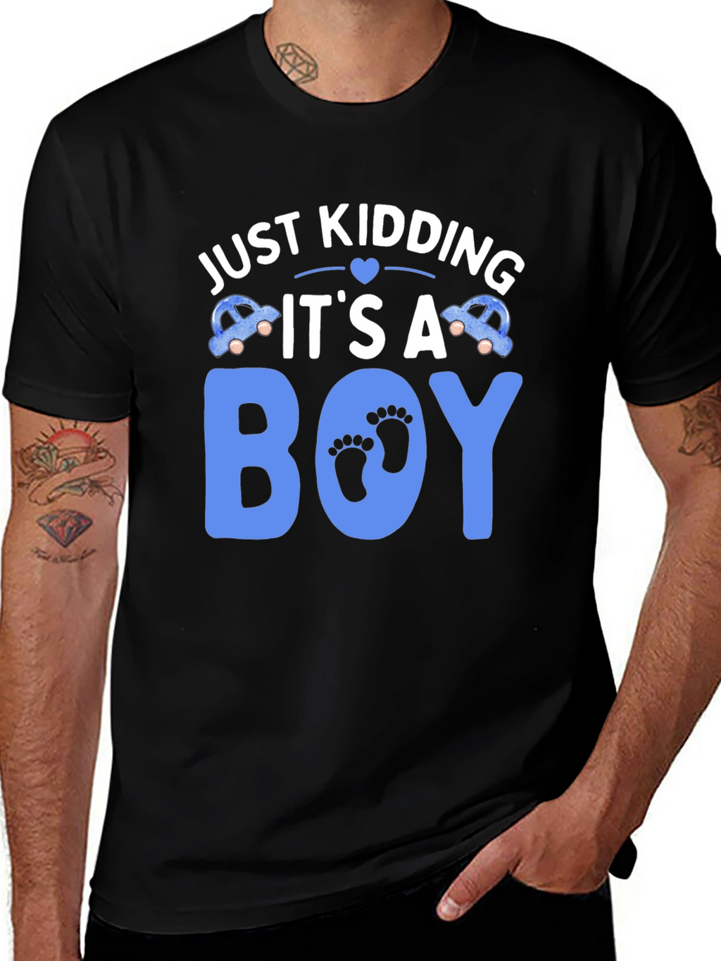 Just Kidding Its A Boy T-Shirt