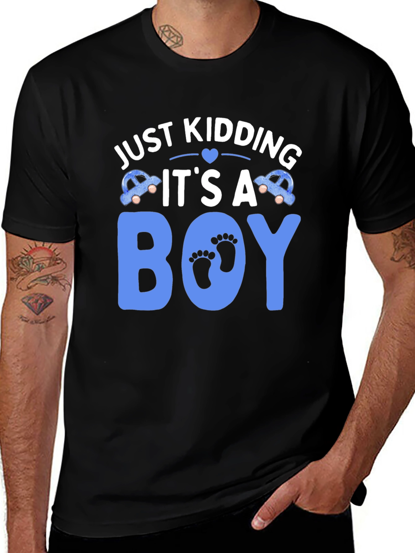 Just Kidding Its A Boy T-Shirt