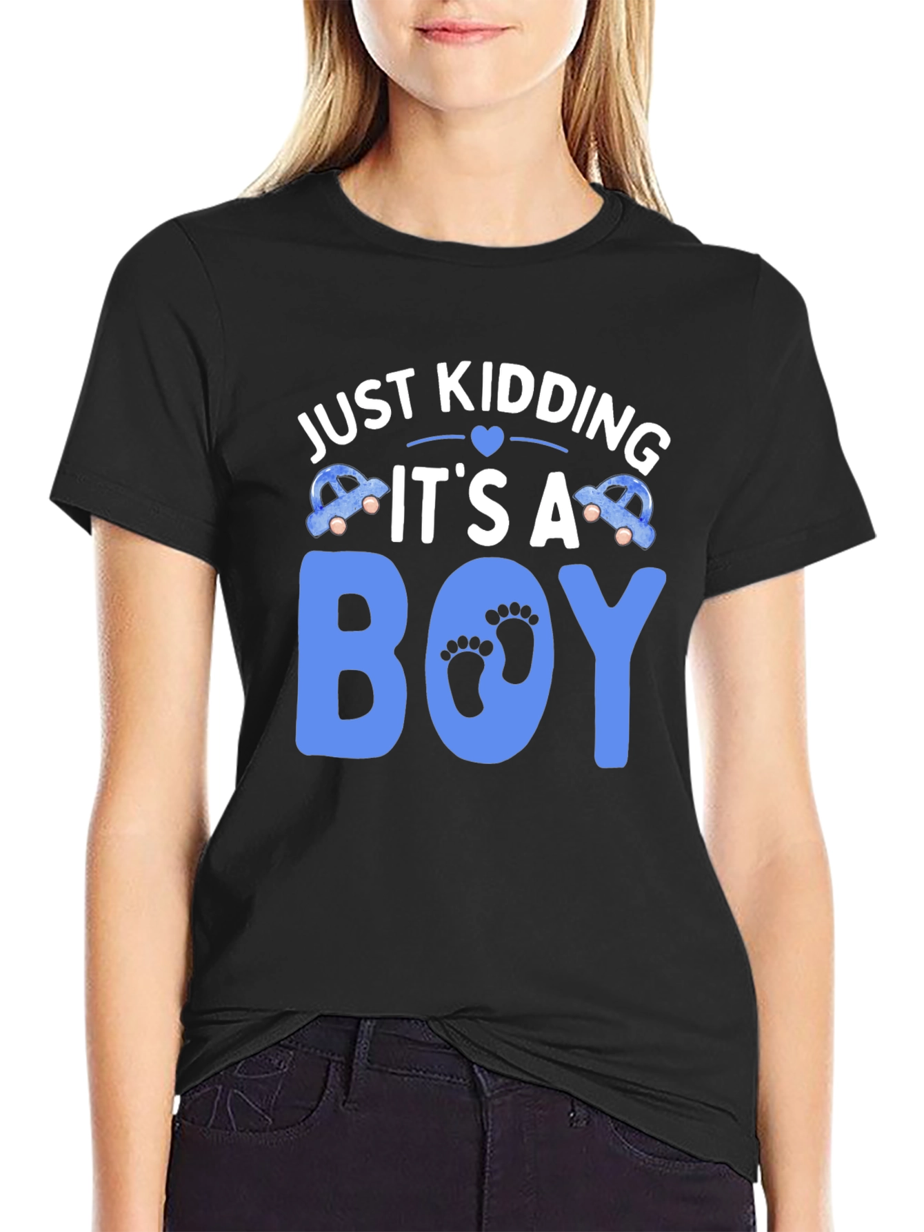 Just Kidding Its A Boy T-Shirt