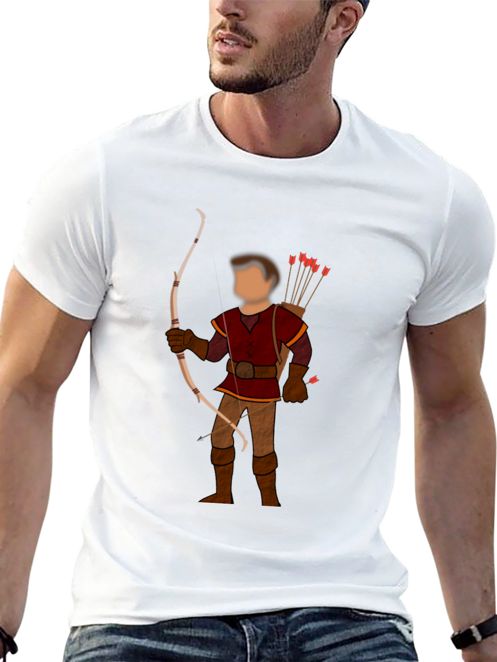 Archer Graphic Print Tee