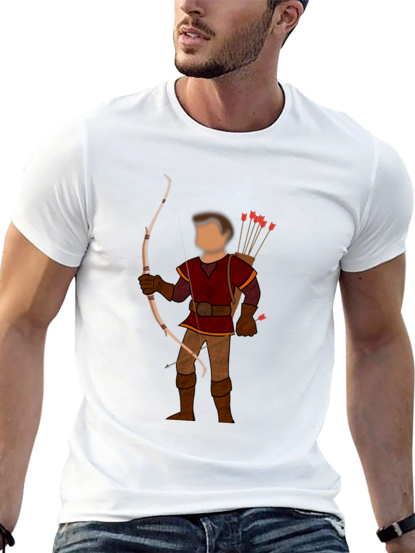 Archer Graphic Print Tee