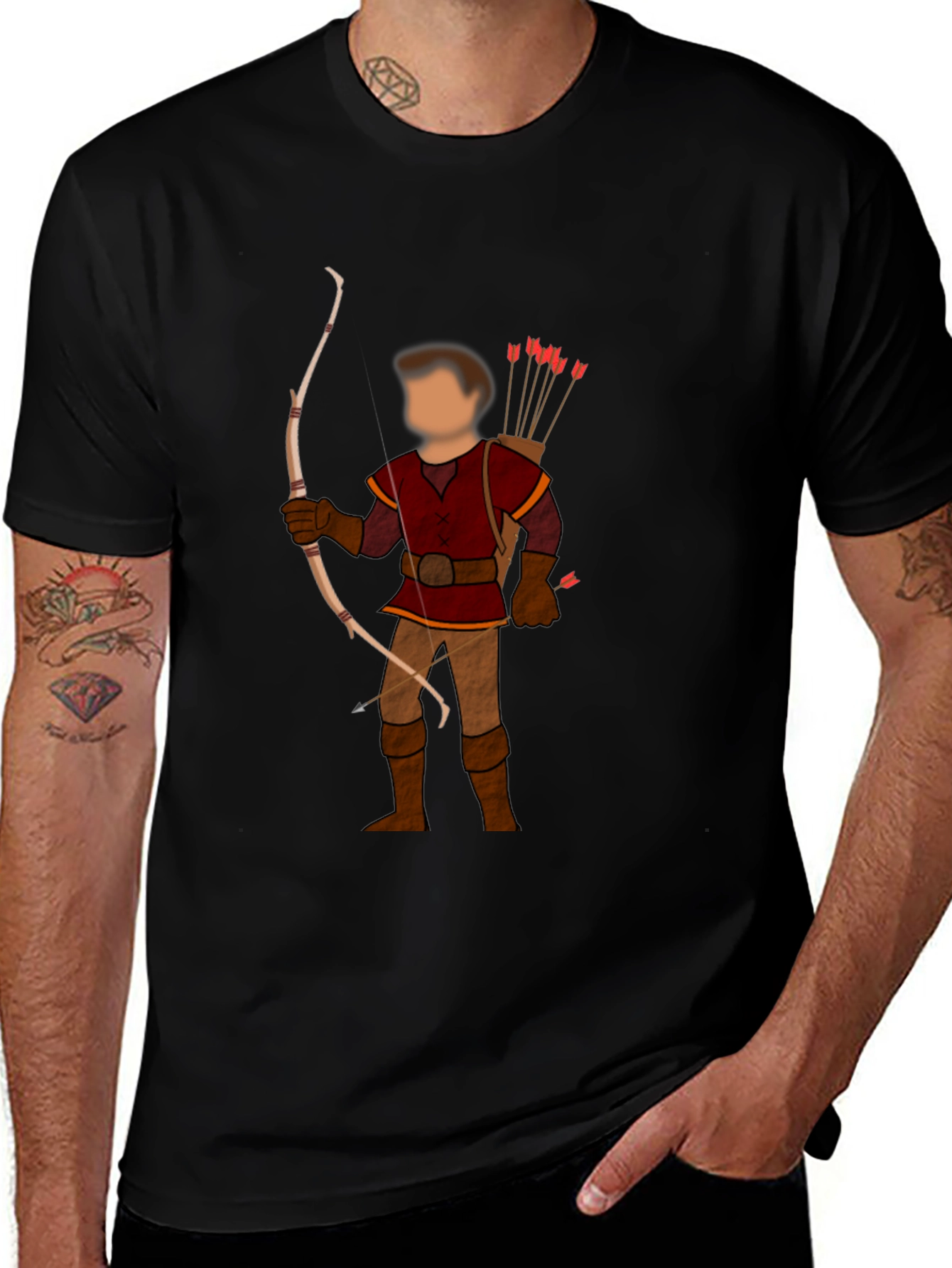Archer Graphic Print Tee
