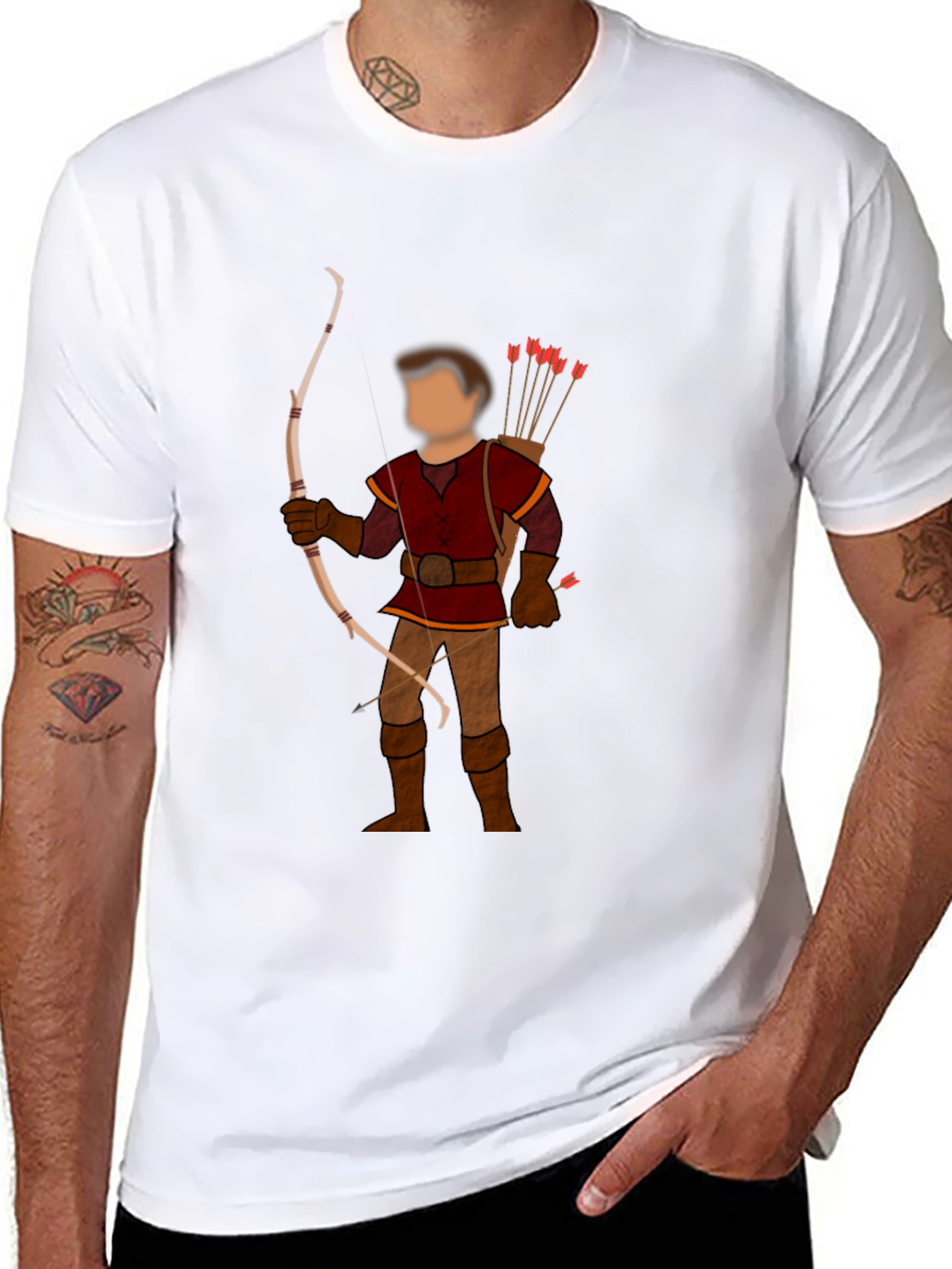 Archer Graphic Print Tee