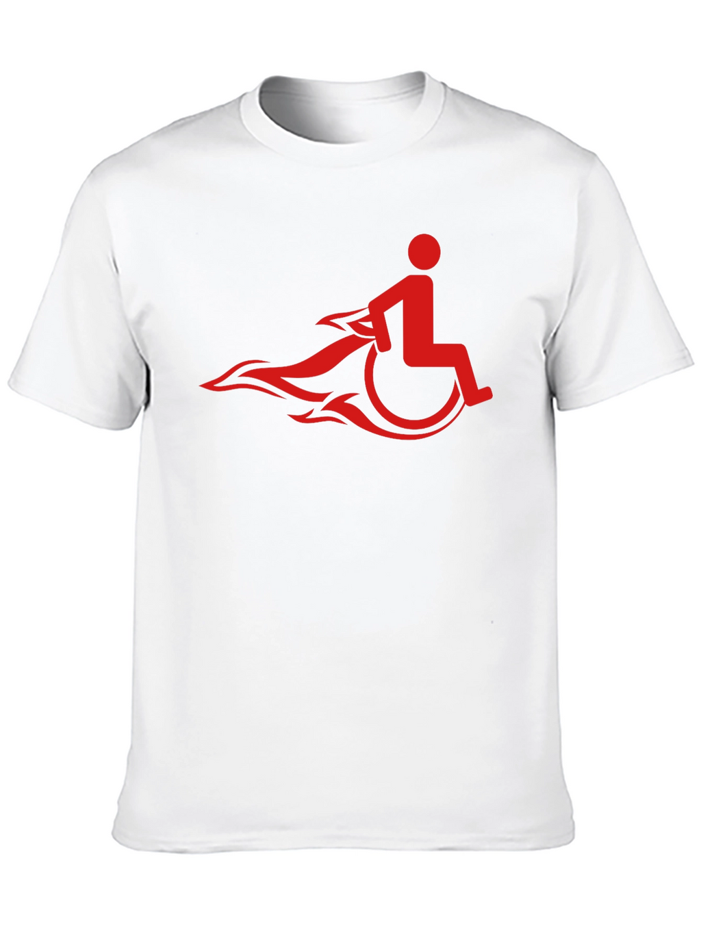 Speedy Wheelchair Black T-shirt