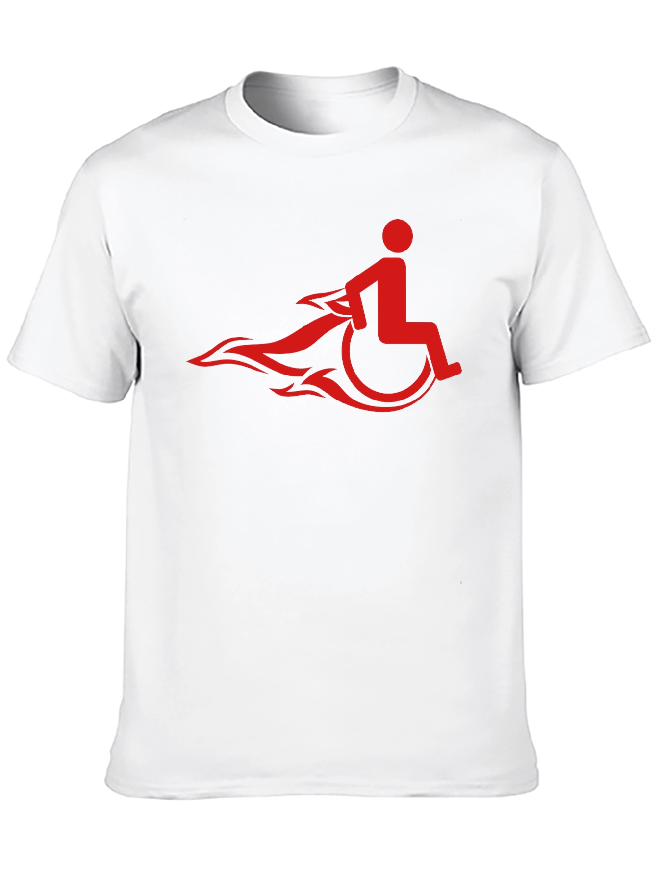 Speedy Wheelchair Black T-shirt