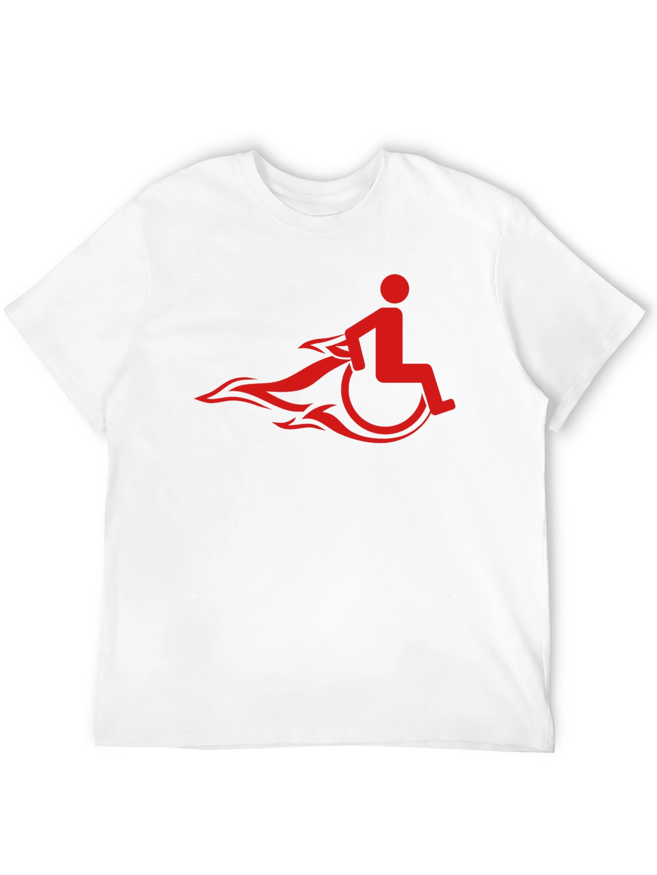 Speedy Wheelchair Black T-shirt