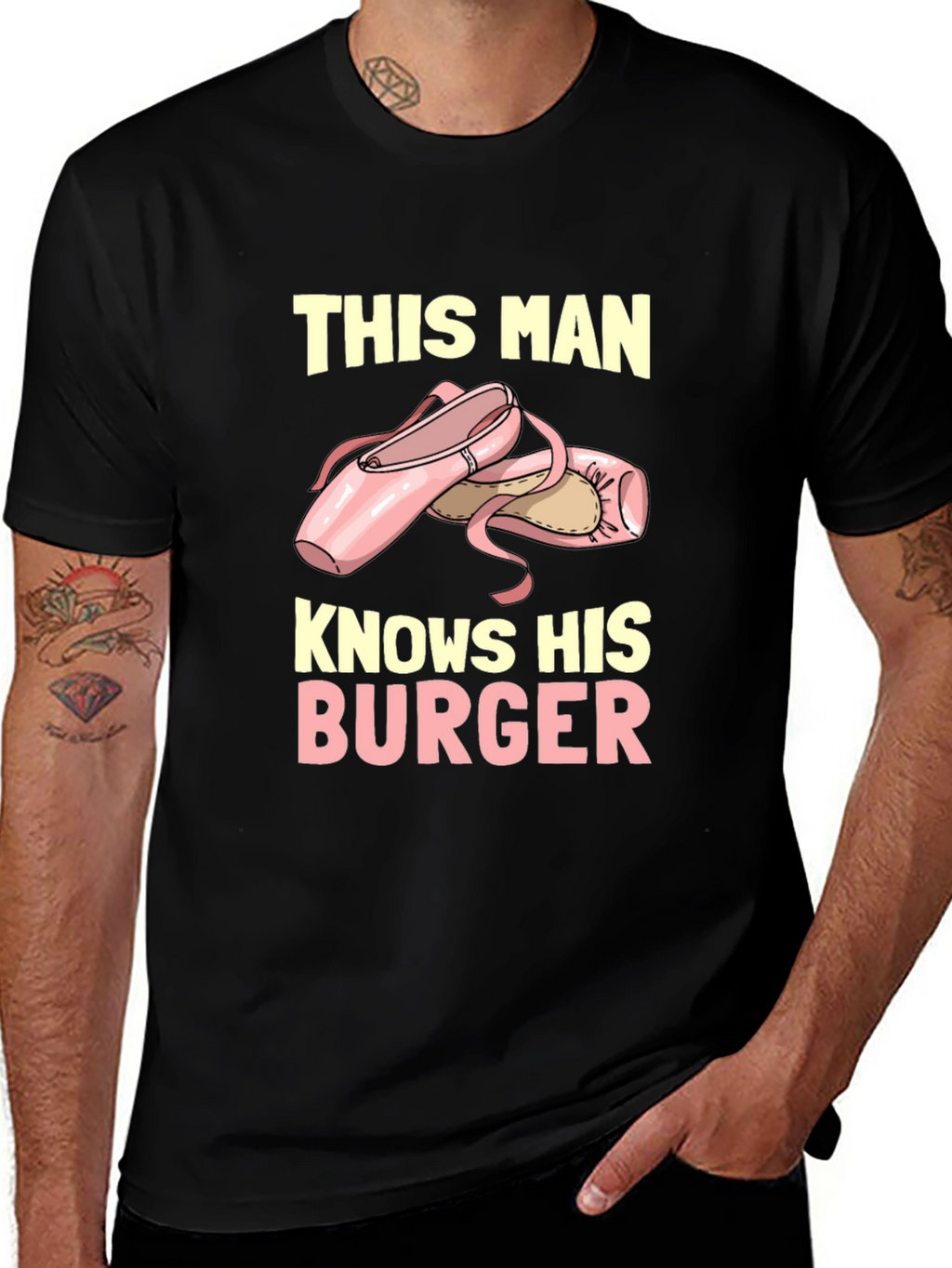 Ballet Humor T-Shirt - This Man Knows His...