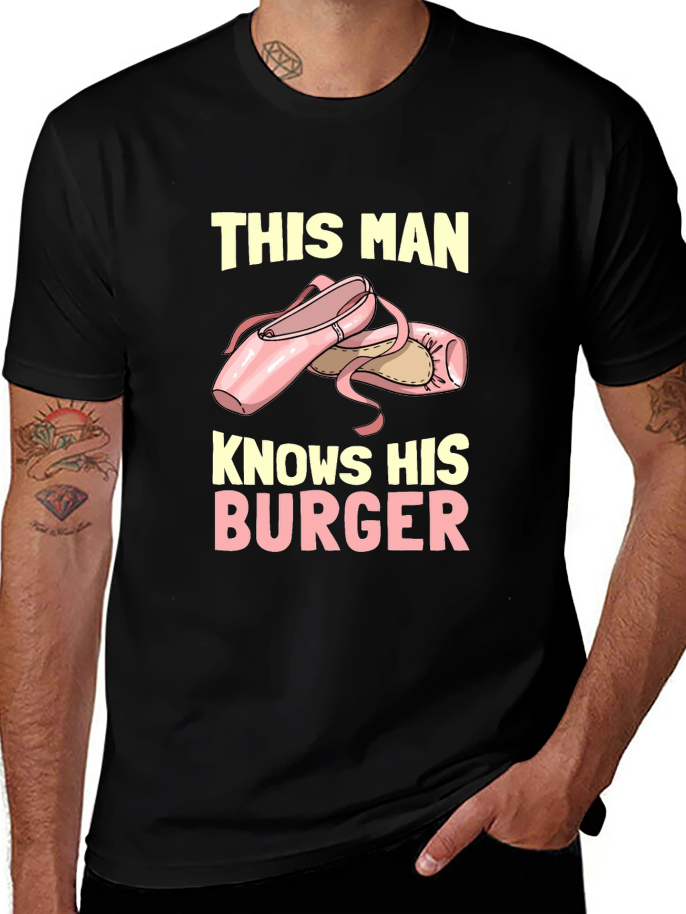 Ballet Humor T-Shirt - This Man Knows His...