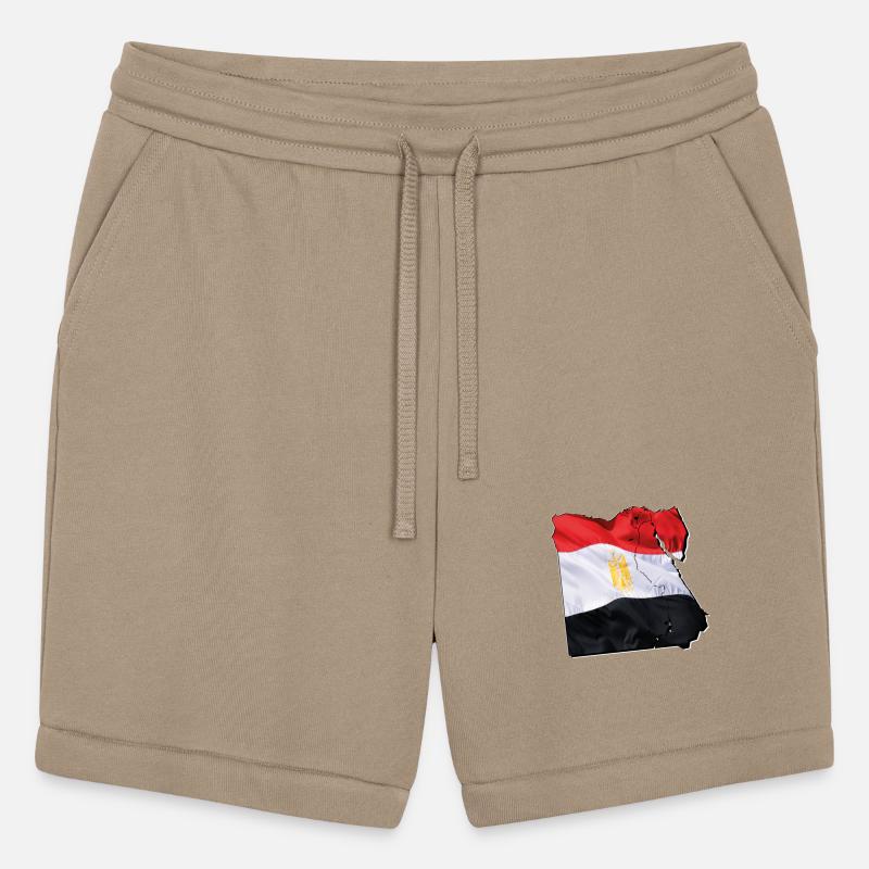 Egypt Flag in Egypt Map
