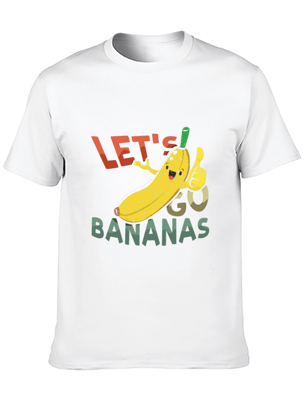 Lets Go Bananas Black Graphic Tee