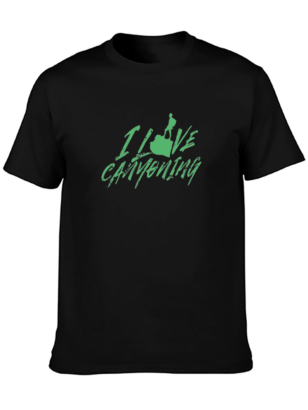 I Love Canyoneering Black T-Shirt