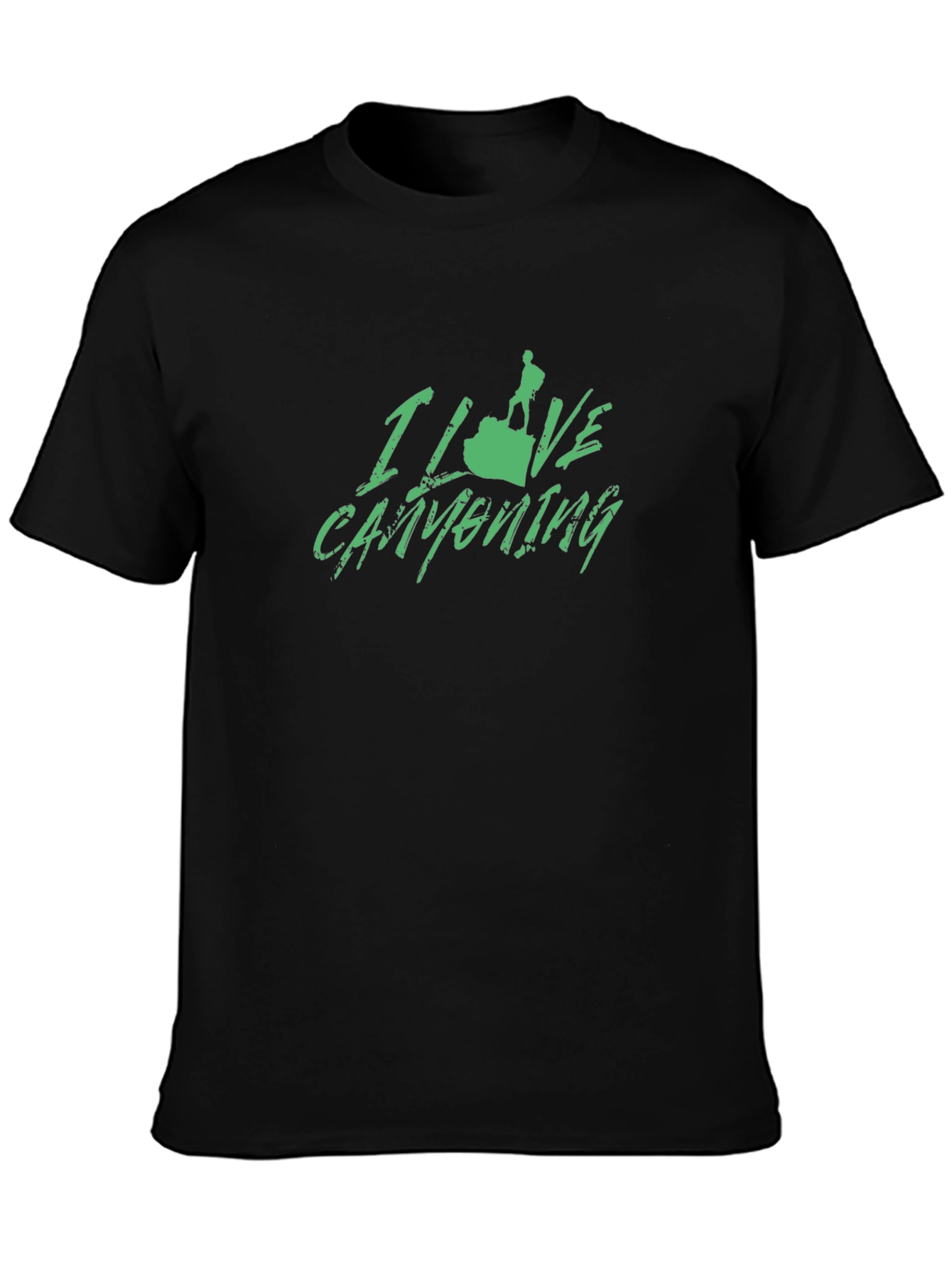 I Love Canyoneering Black T-Shirt