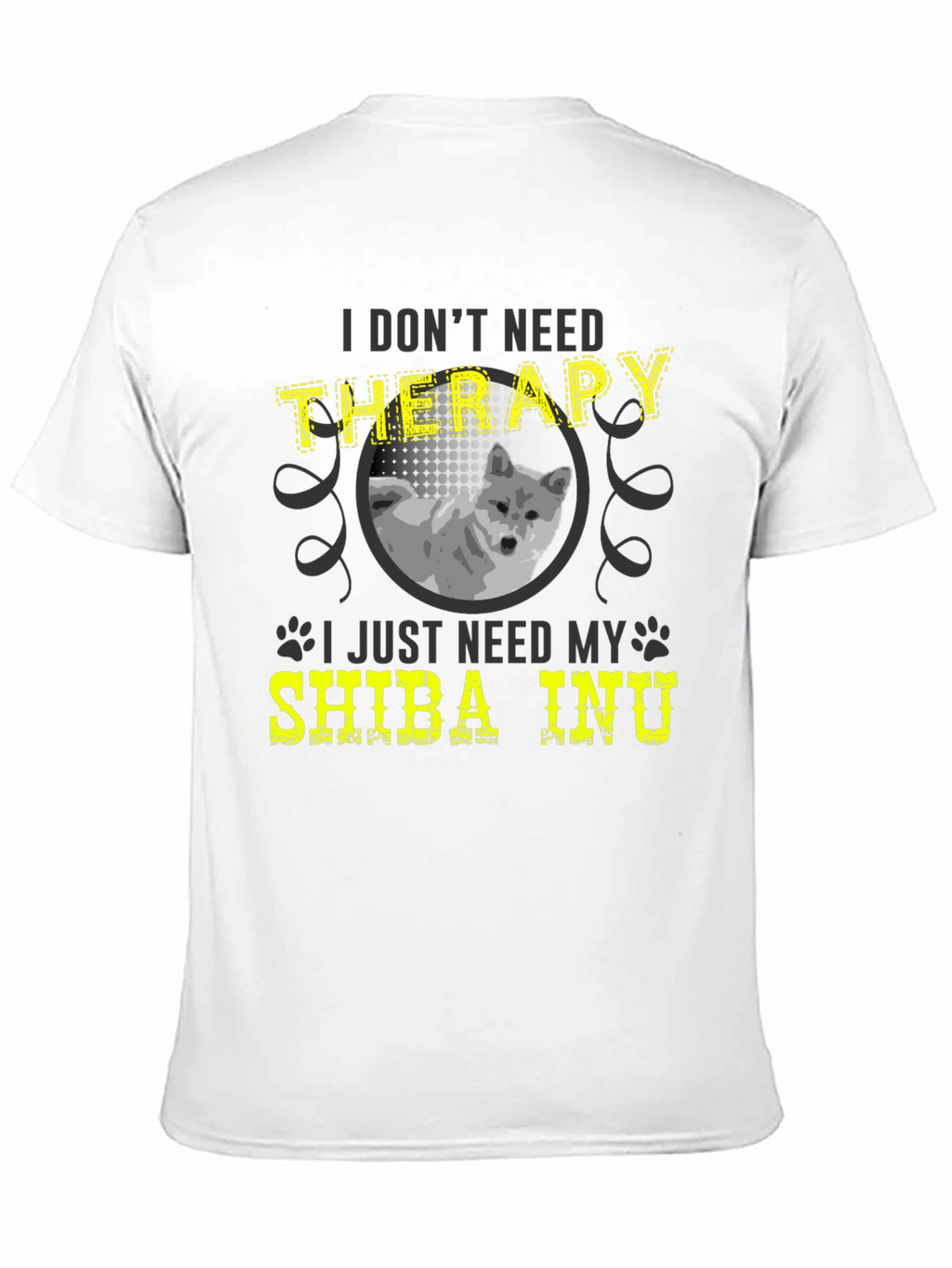 Shiba Inu Therapy T-Shirt - Dog Lover Tee
