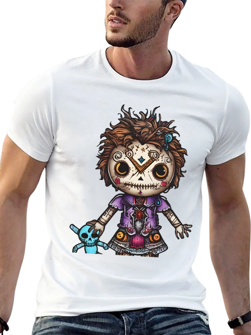 Creepy Cute Doll Graphic Tee