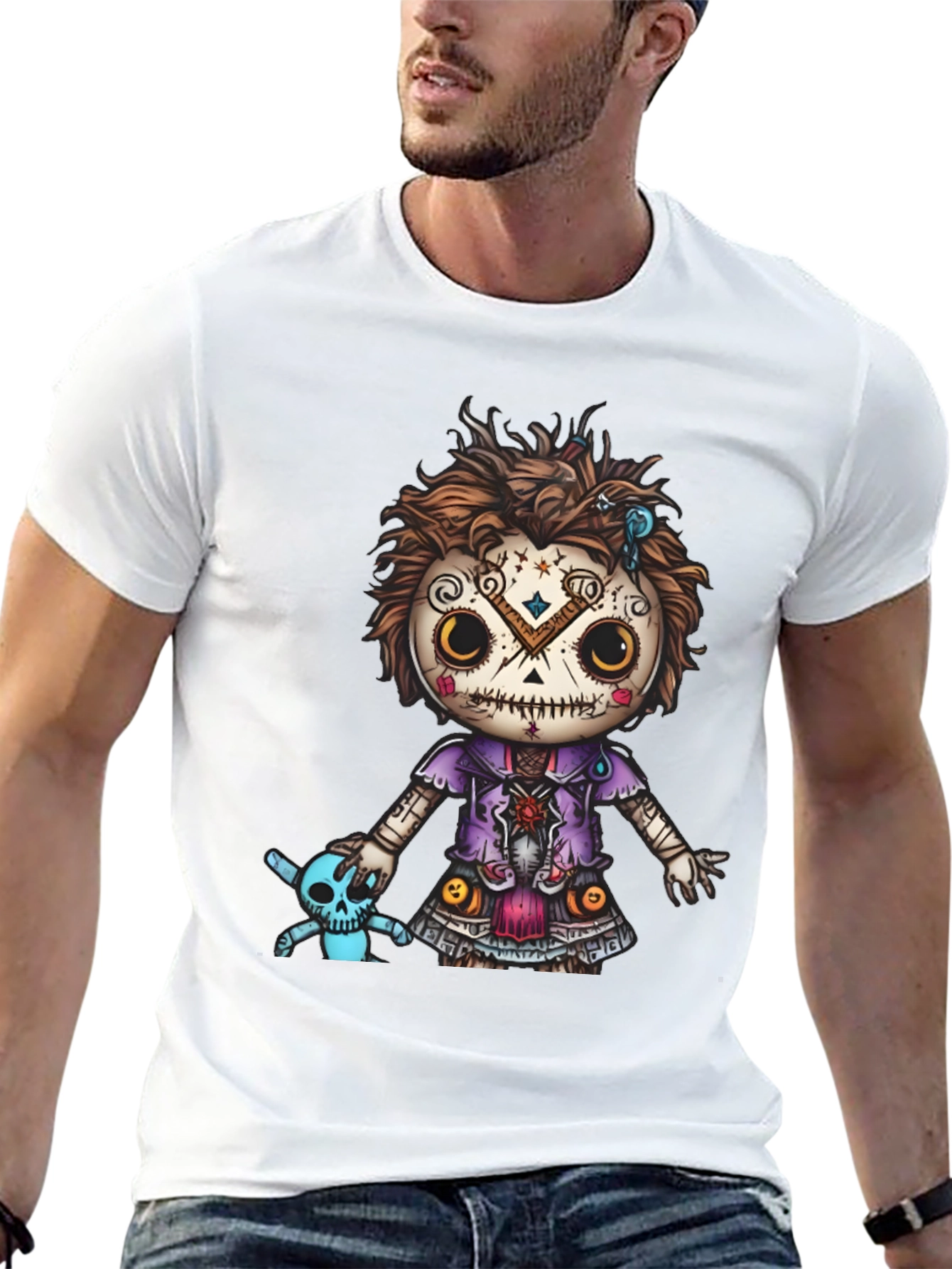 Creepy Cute Doll Graphic Tee