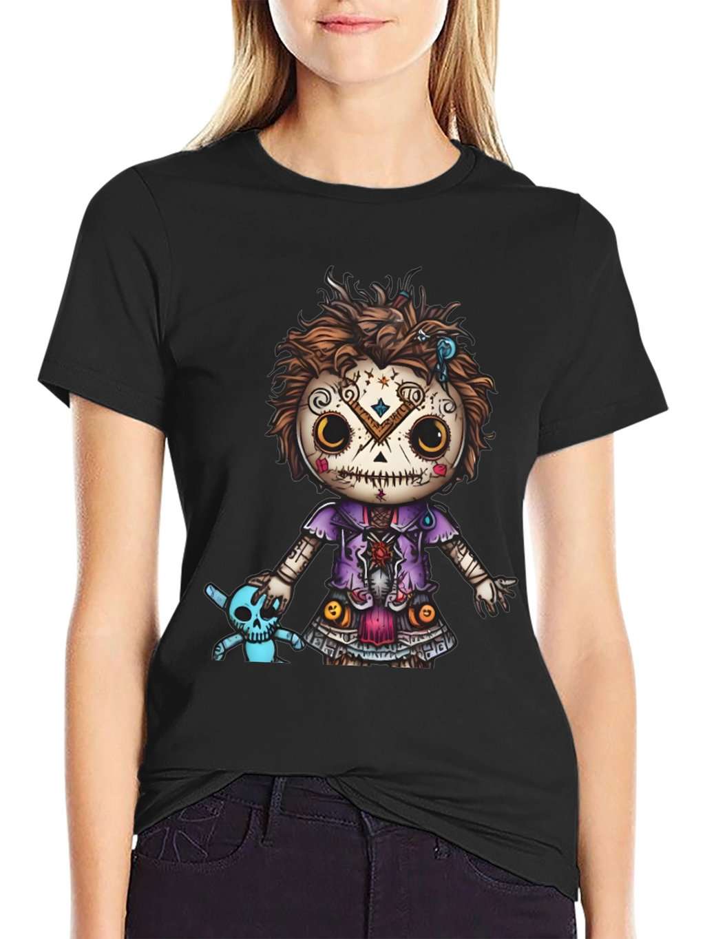 Creepy Cute Doll Graphic Tee