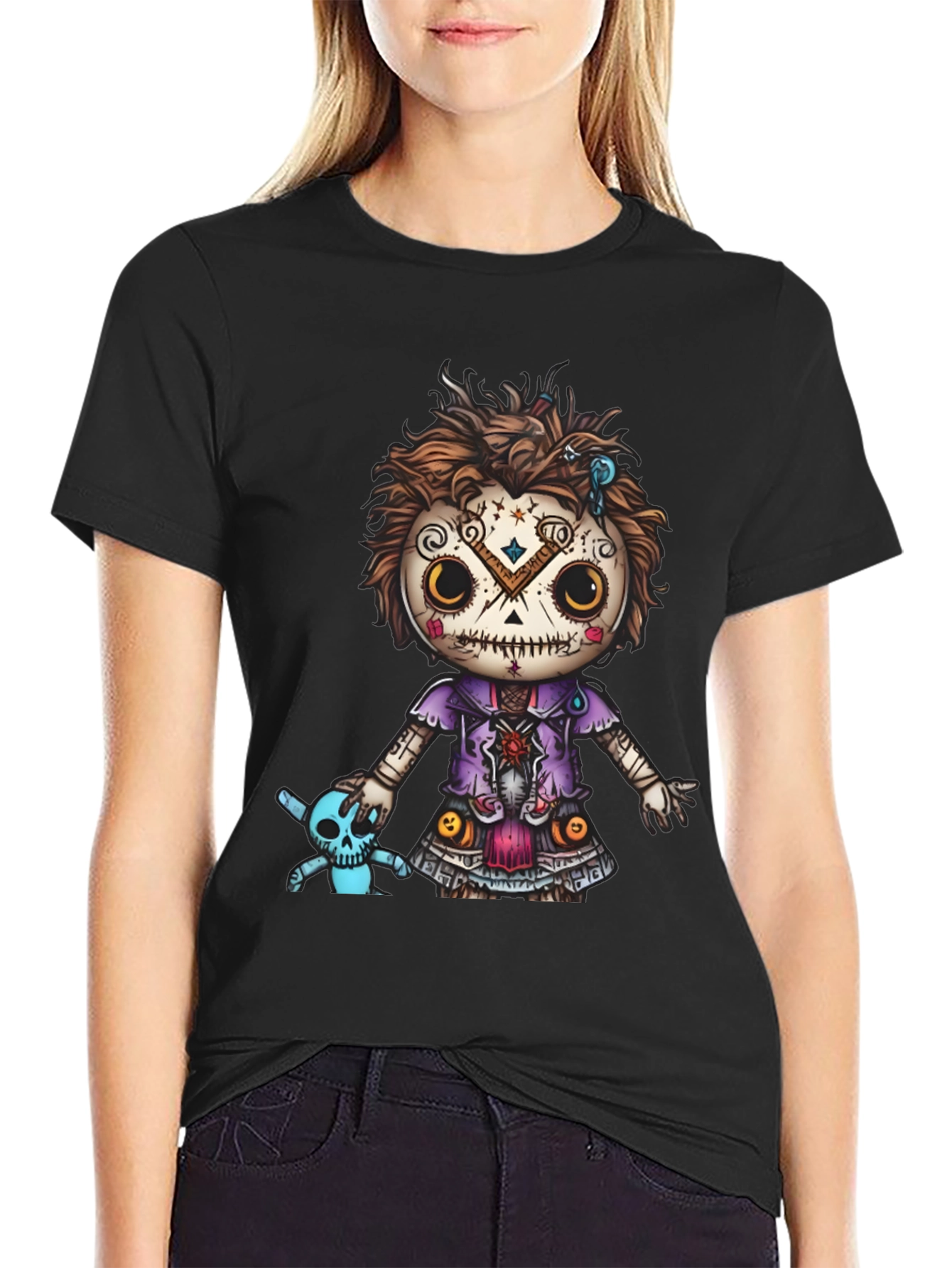 Creepy Cute Doll Graphic Tee