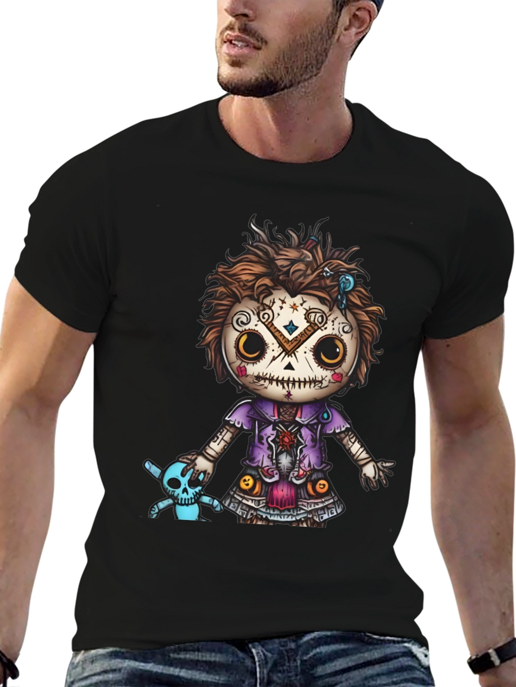 Creepy Cute Doll Graphic Tee