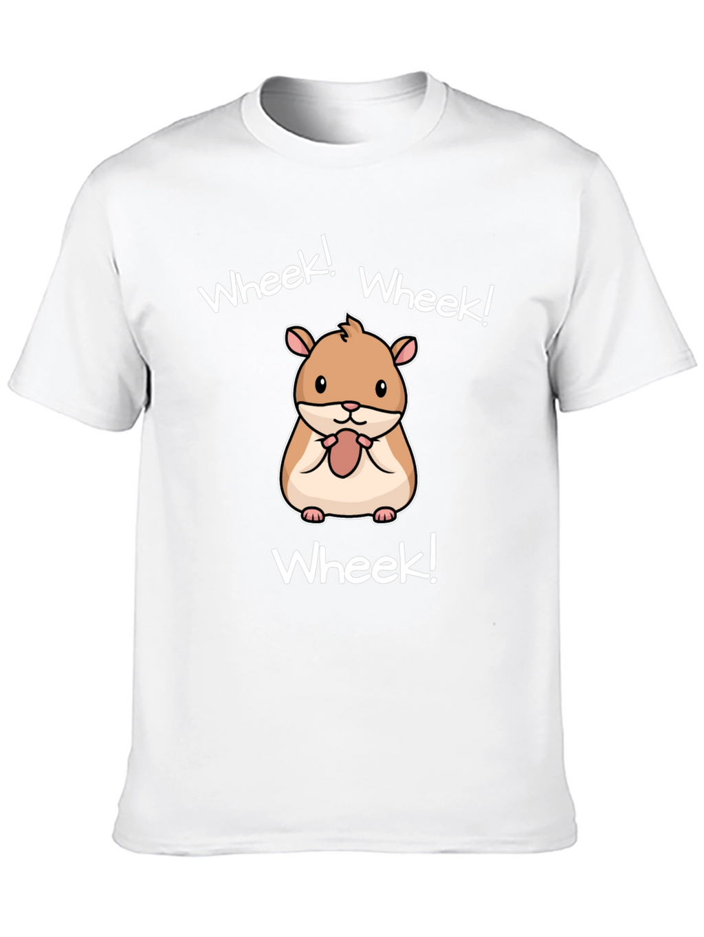 Wheek! Hamster Graphic T-Shirt - Cute Animal Tee