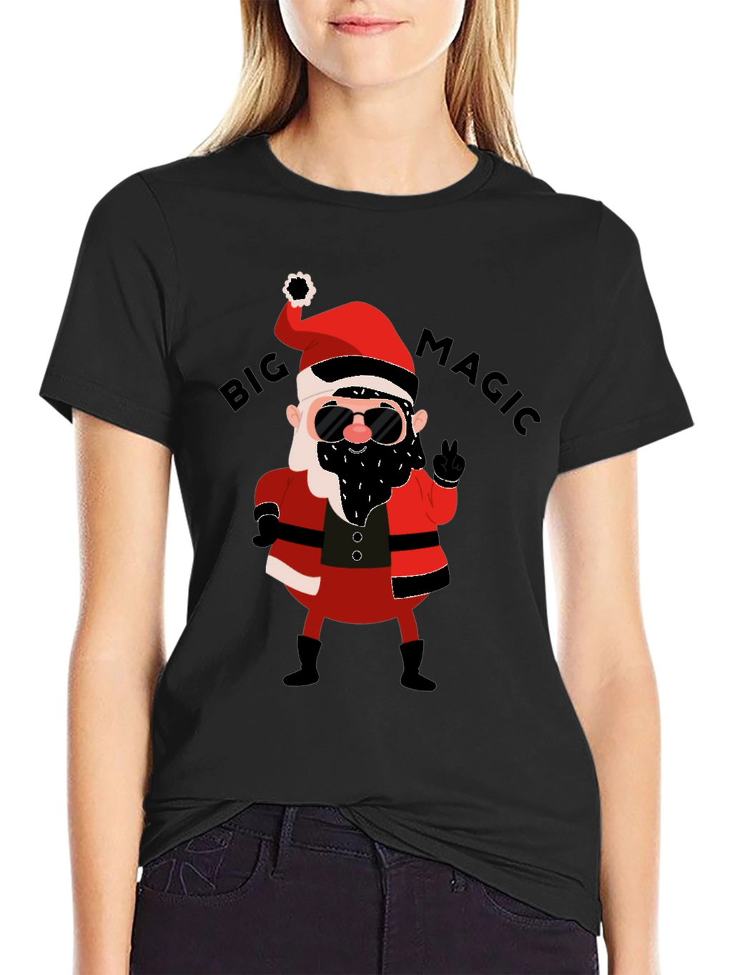 Big Magic Santa T-Shirt