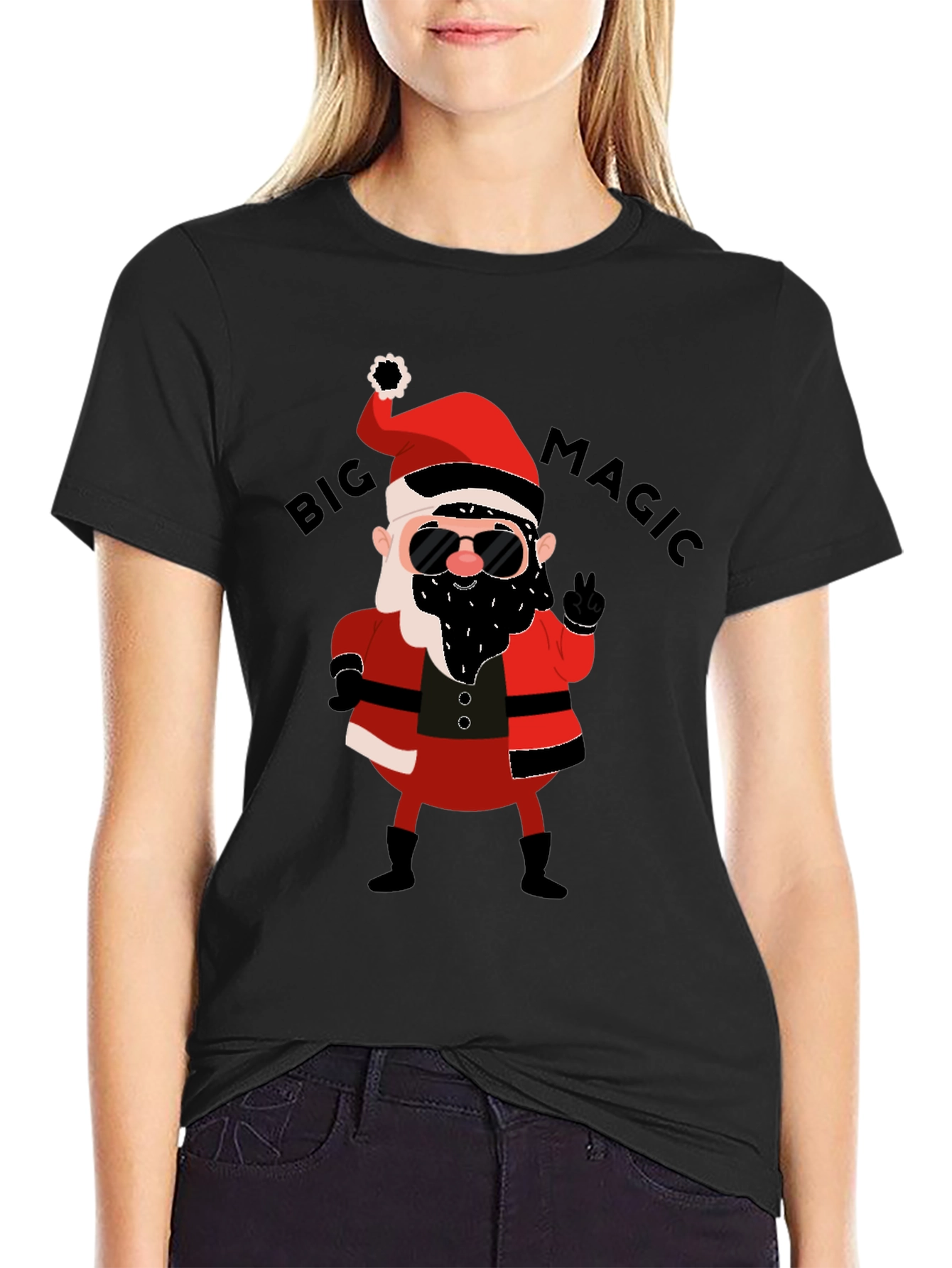 Big Magic Santa T-Shirt