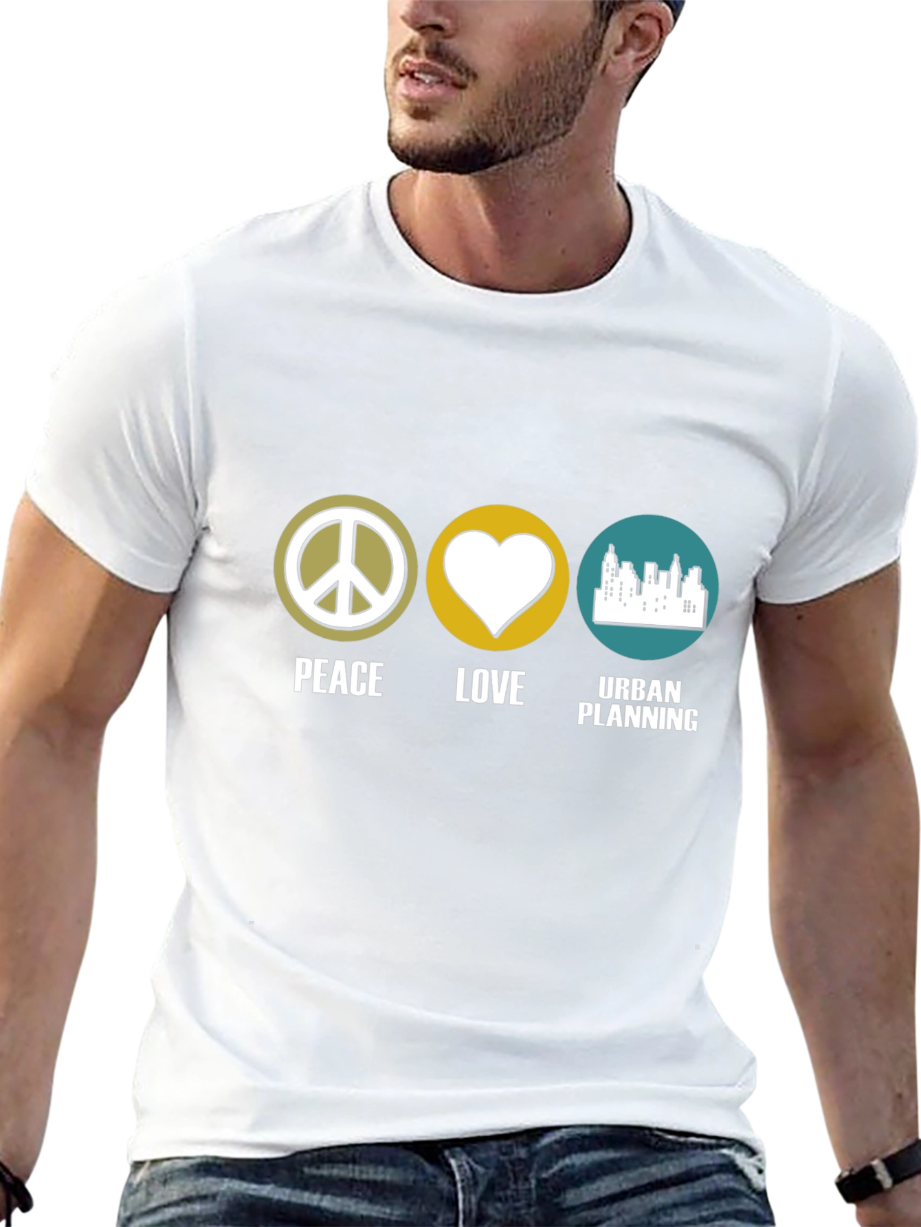 Peace Love Urban Planning T-Shirt