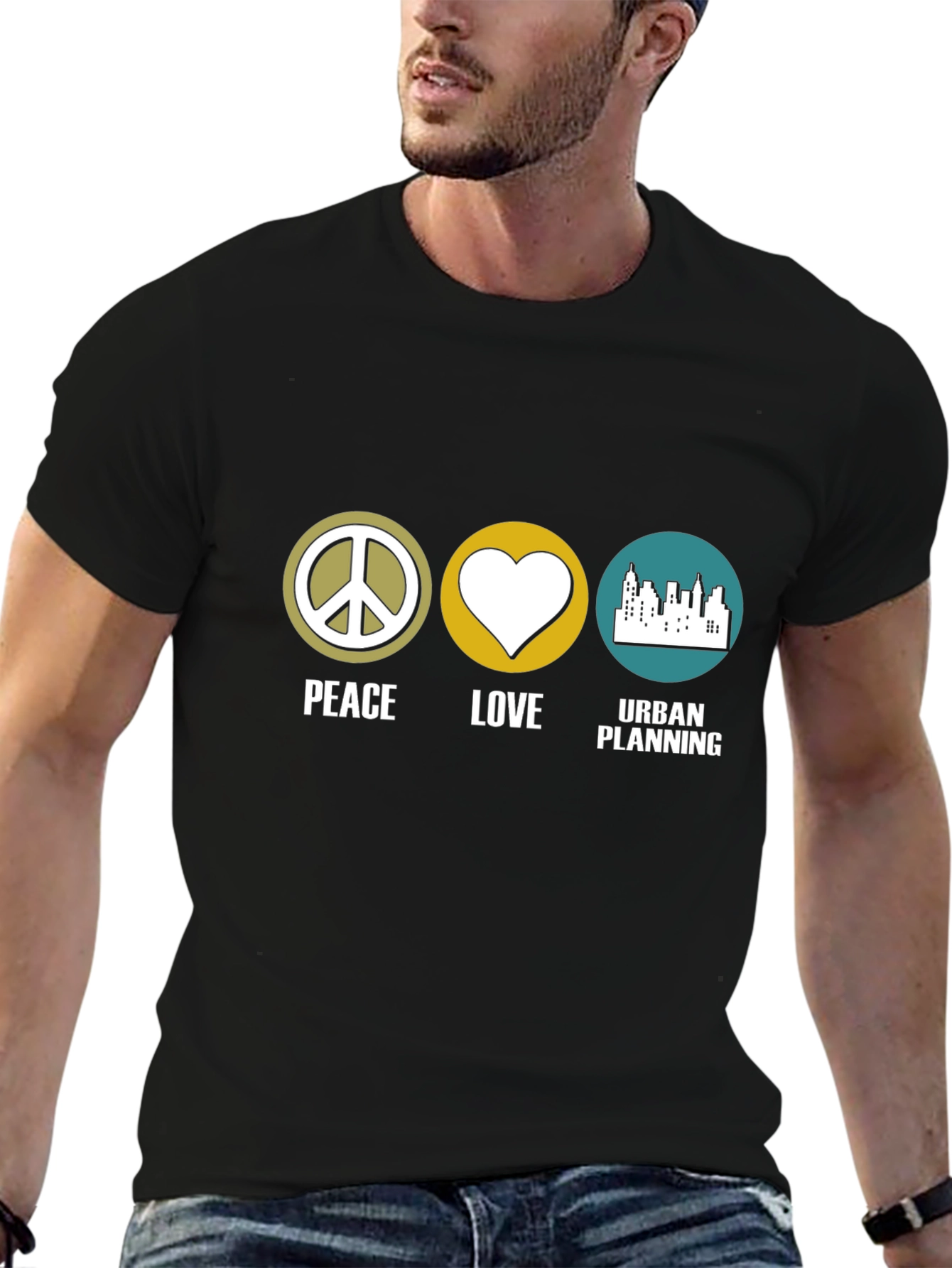 Peace Love Urban Planning T-Shirt