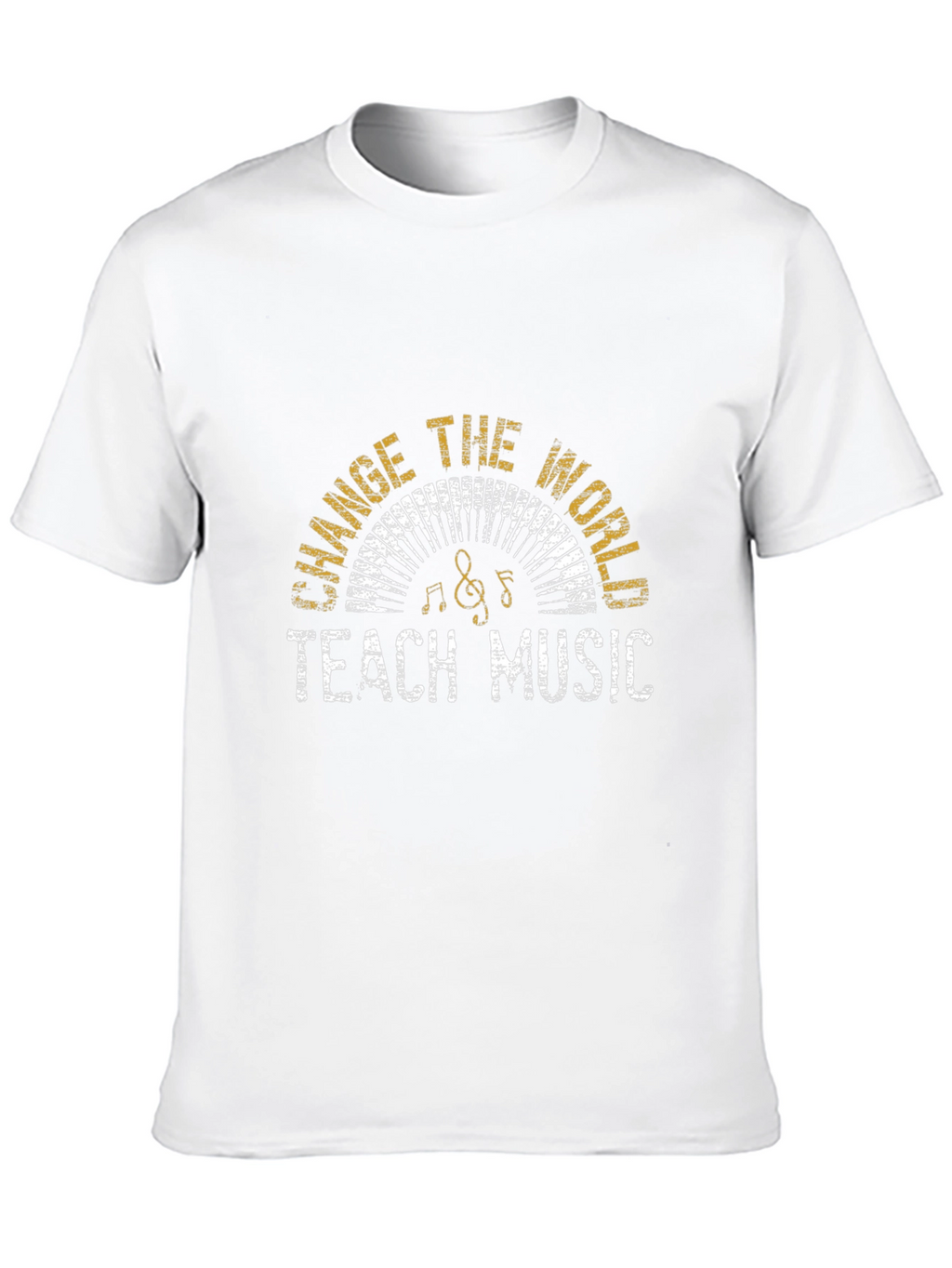 Teach Music Change The World T-Shirt