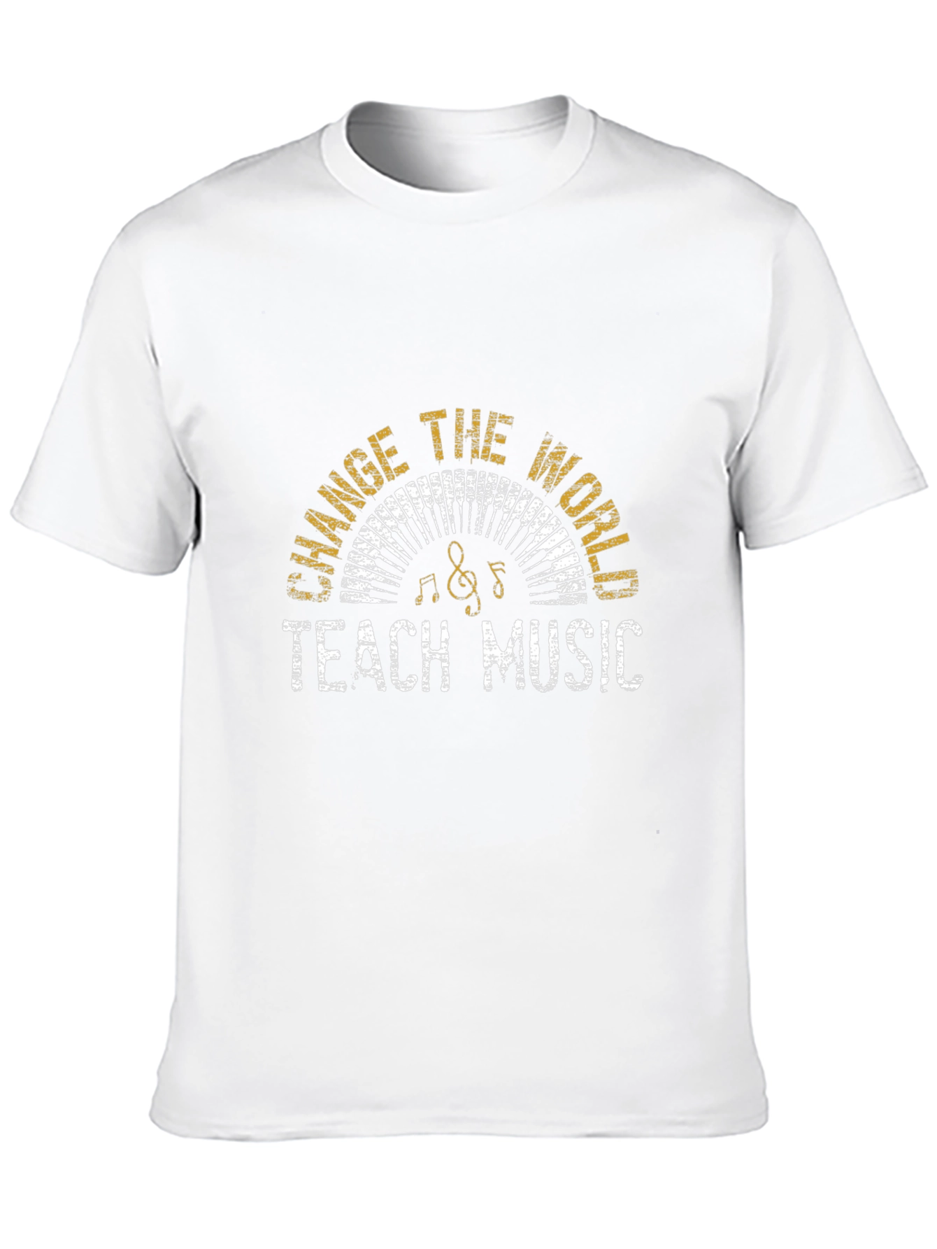 Teach Music Change The World T-Shirt