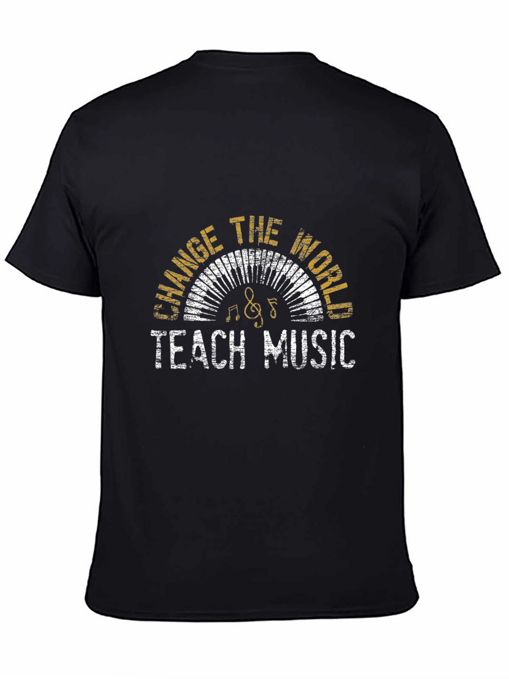Teach Music Change The World T-Shirt
