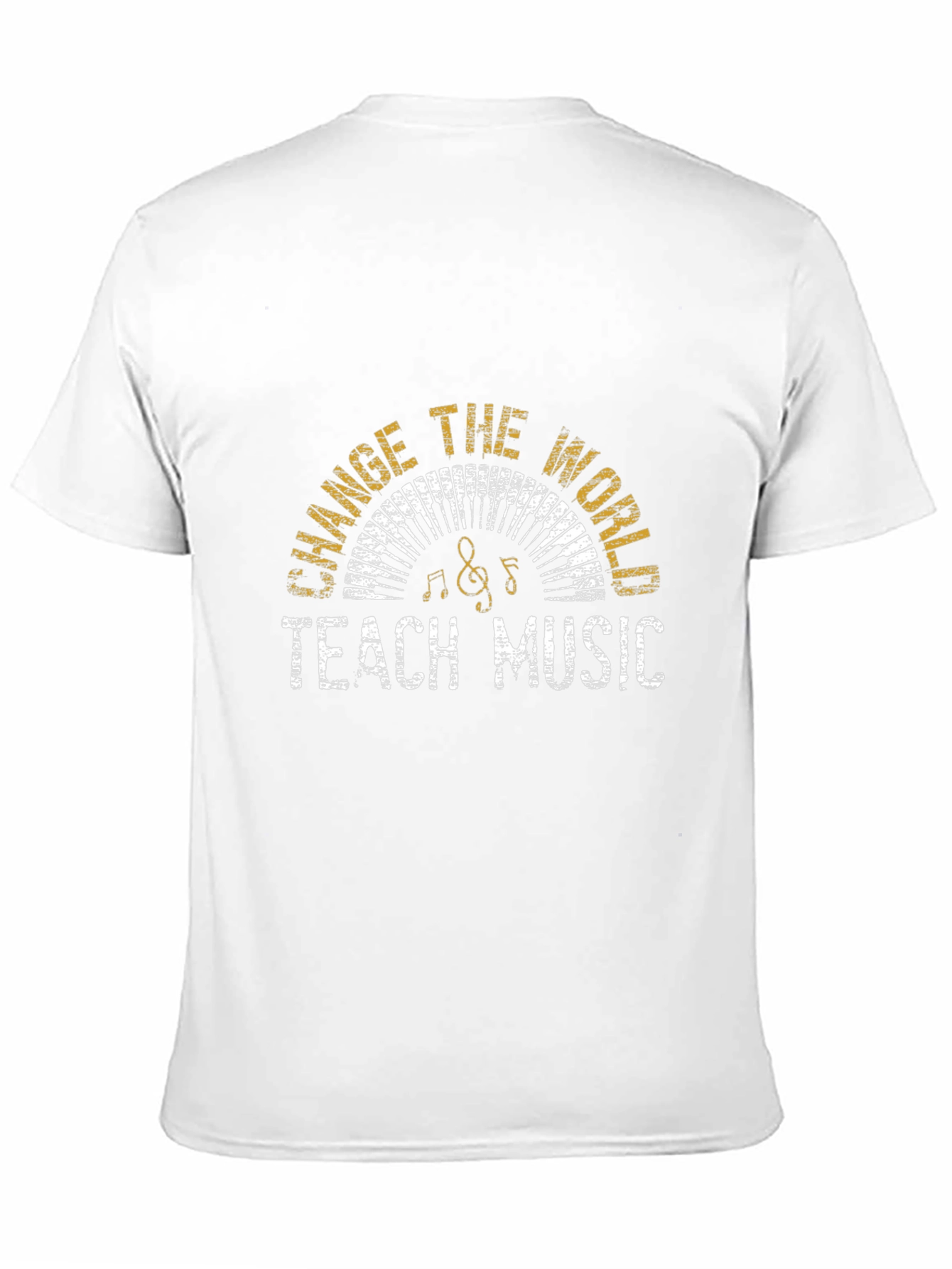Teach Music Change The World T-Shirt
