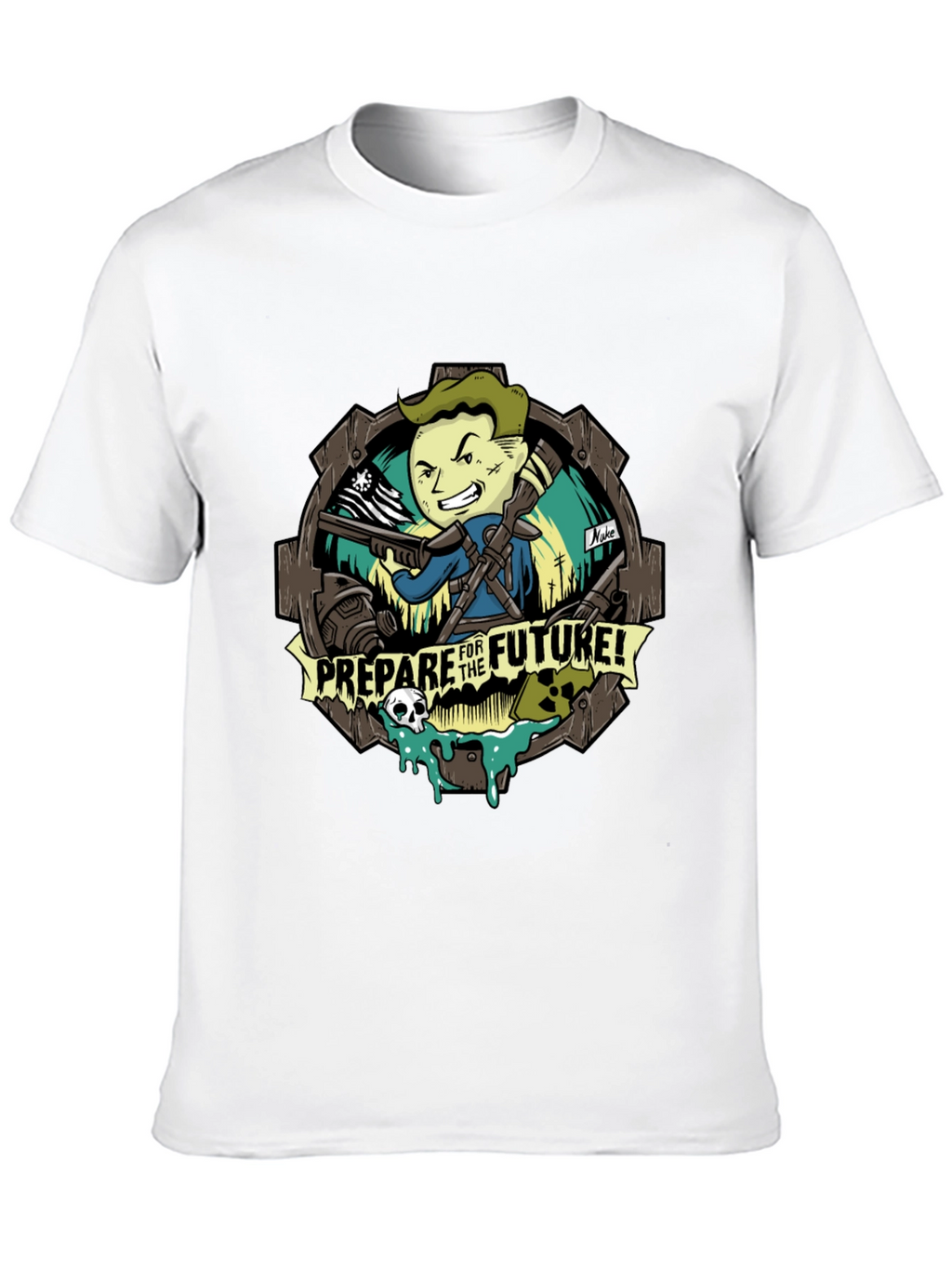 Fallout Inspired Prepare For The Future T-Shirt