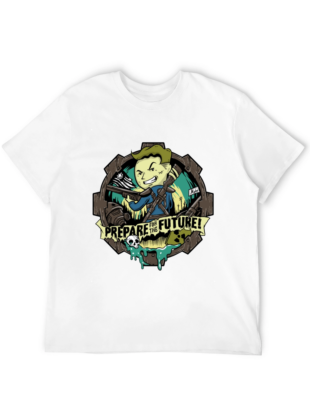 Fallout Inspired Prepare For The Future T-Shirt