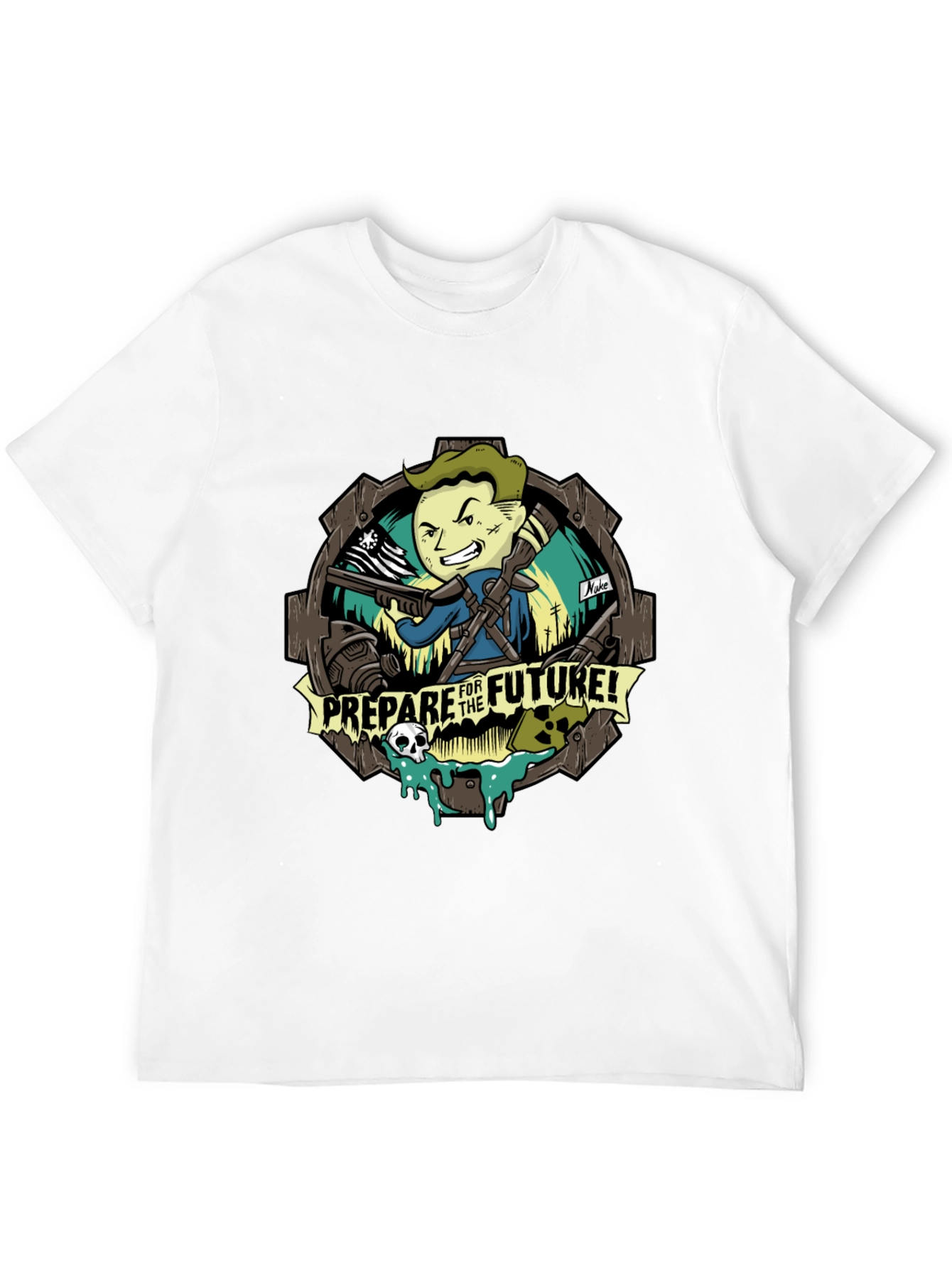 Fallout Inspired Prepare For The Future T-Shirt