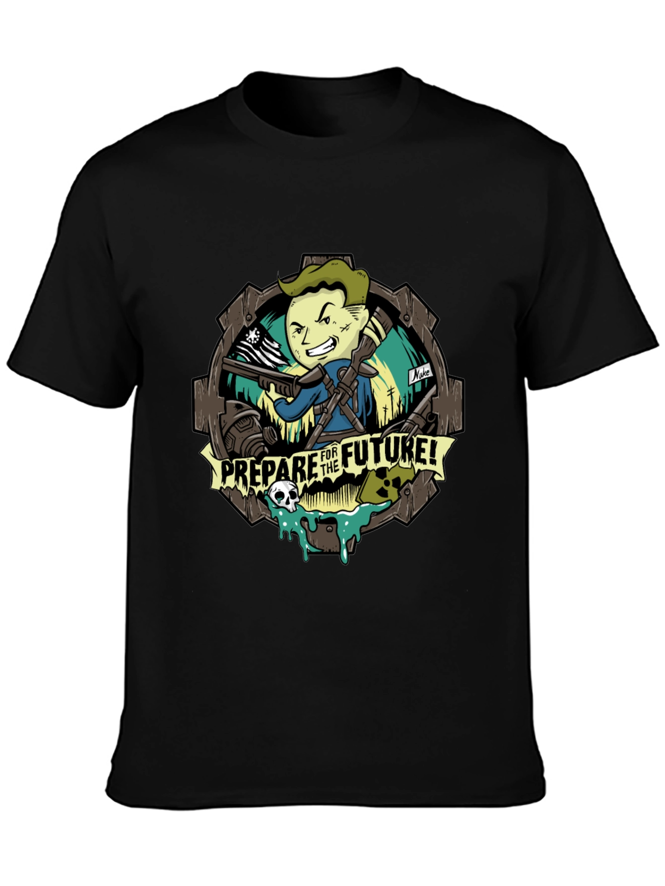 Fallout Inspired Prepare For The Future T-Shirt