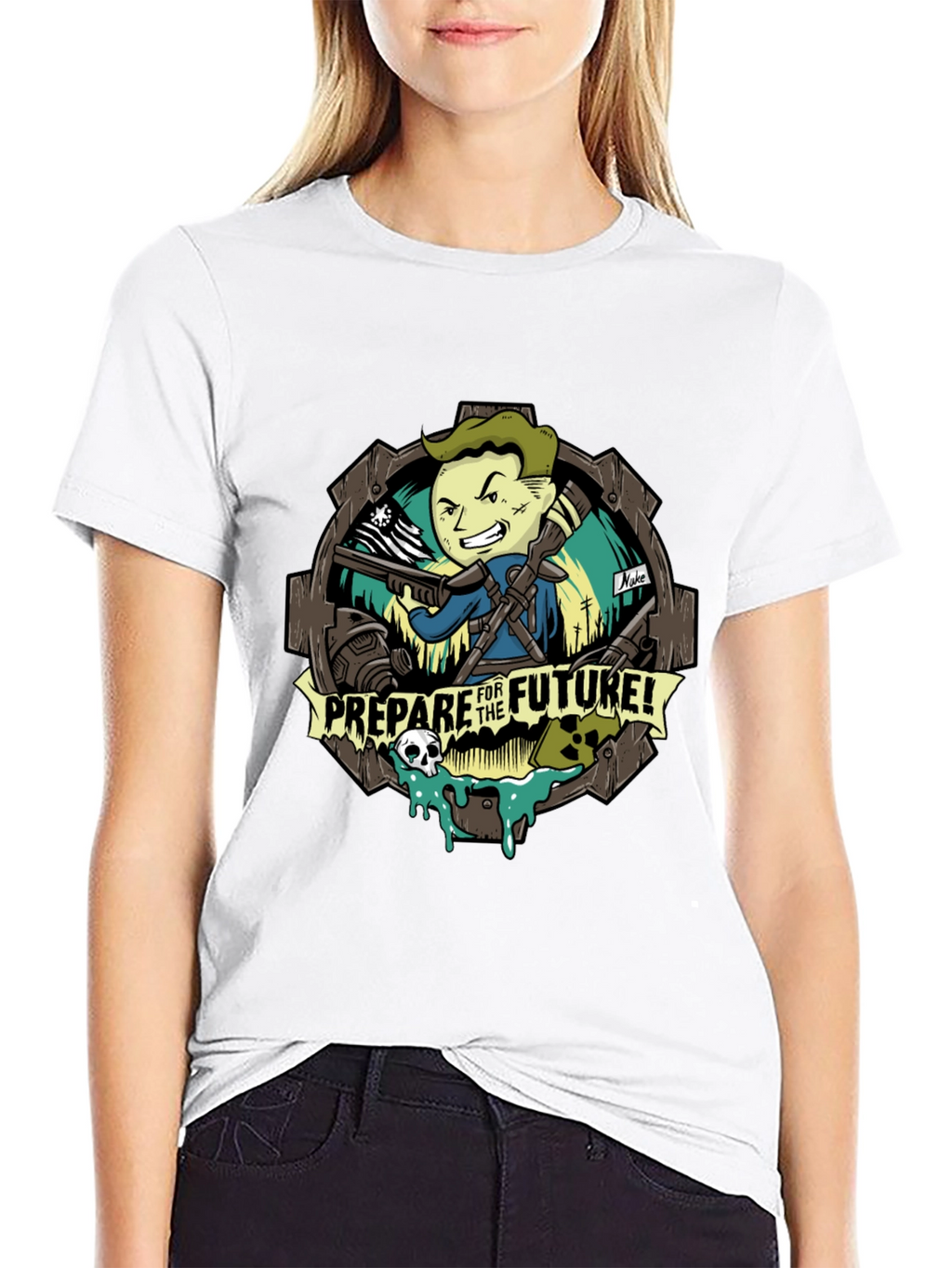Fallout Inspired Prepare For The Future T-Shirt