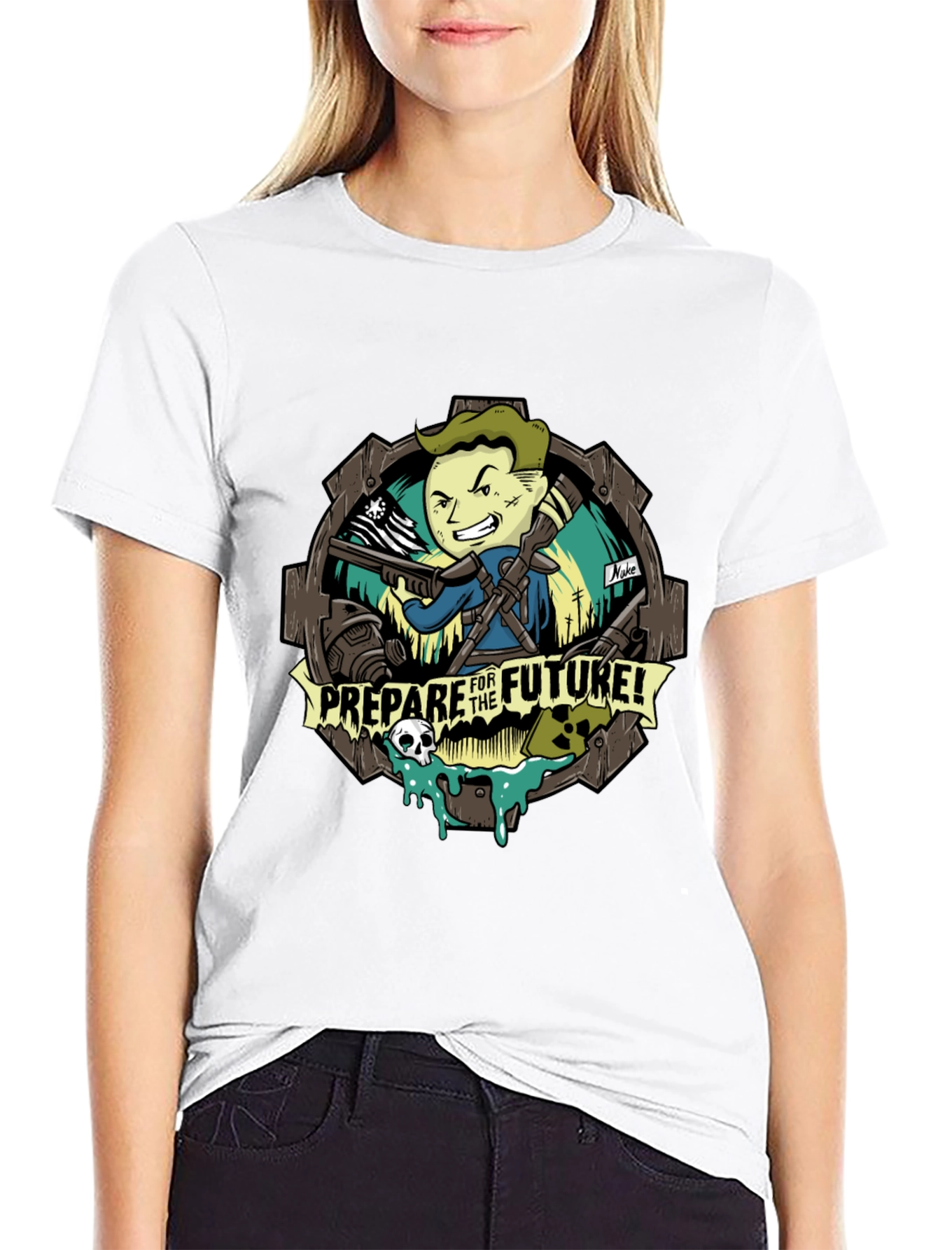 Fallout Inspired Prepare For The Future T-Shirt