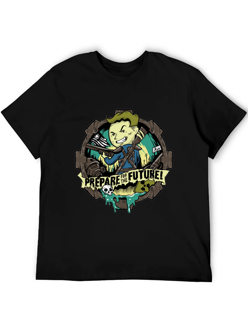 Fallout Inspired Prepare For The Future T-Shirt